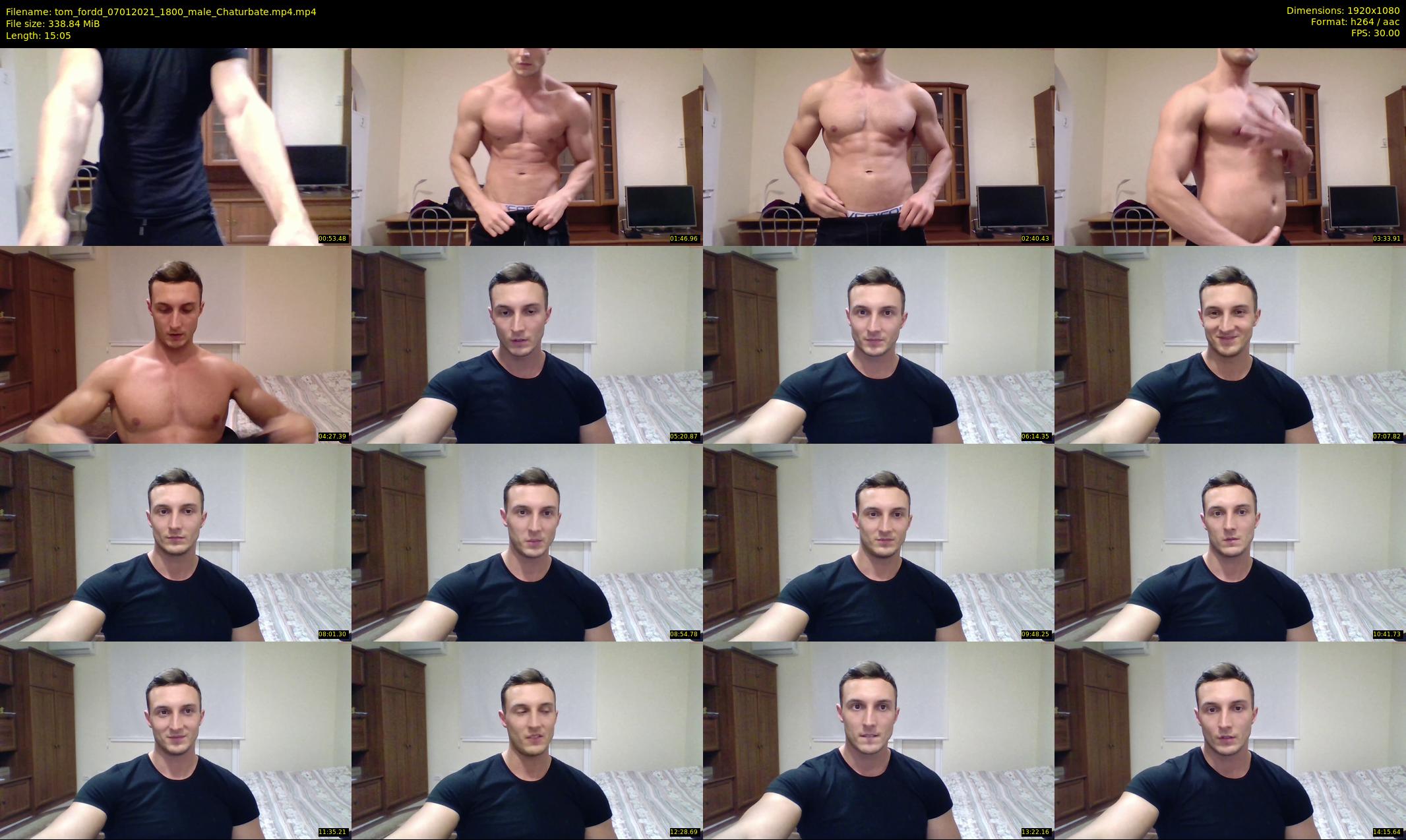 tom_fordd — 16 minute Chaturbate male cam show recording, 1080p, Jan 7, 2021