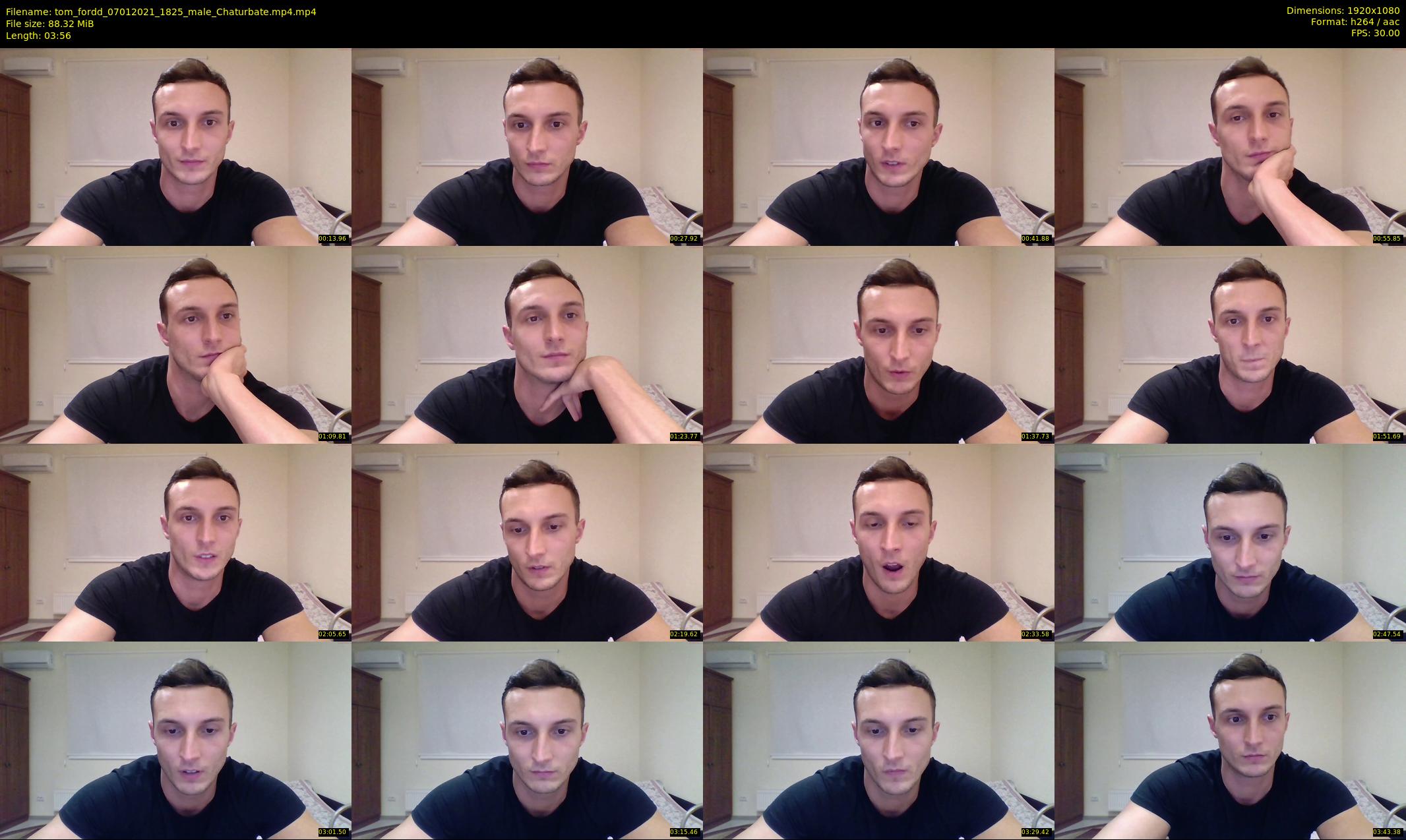 tom_fordd — 4 minute Chaturbate male cam show recording, 1080p, Jan 7, 2021