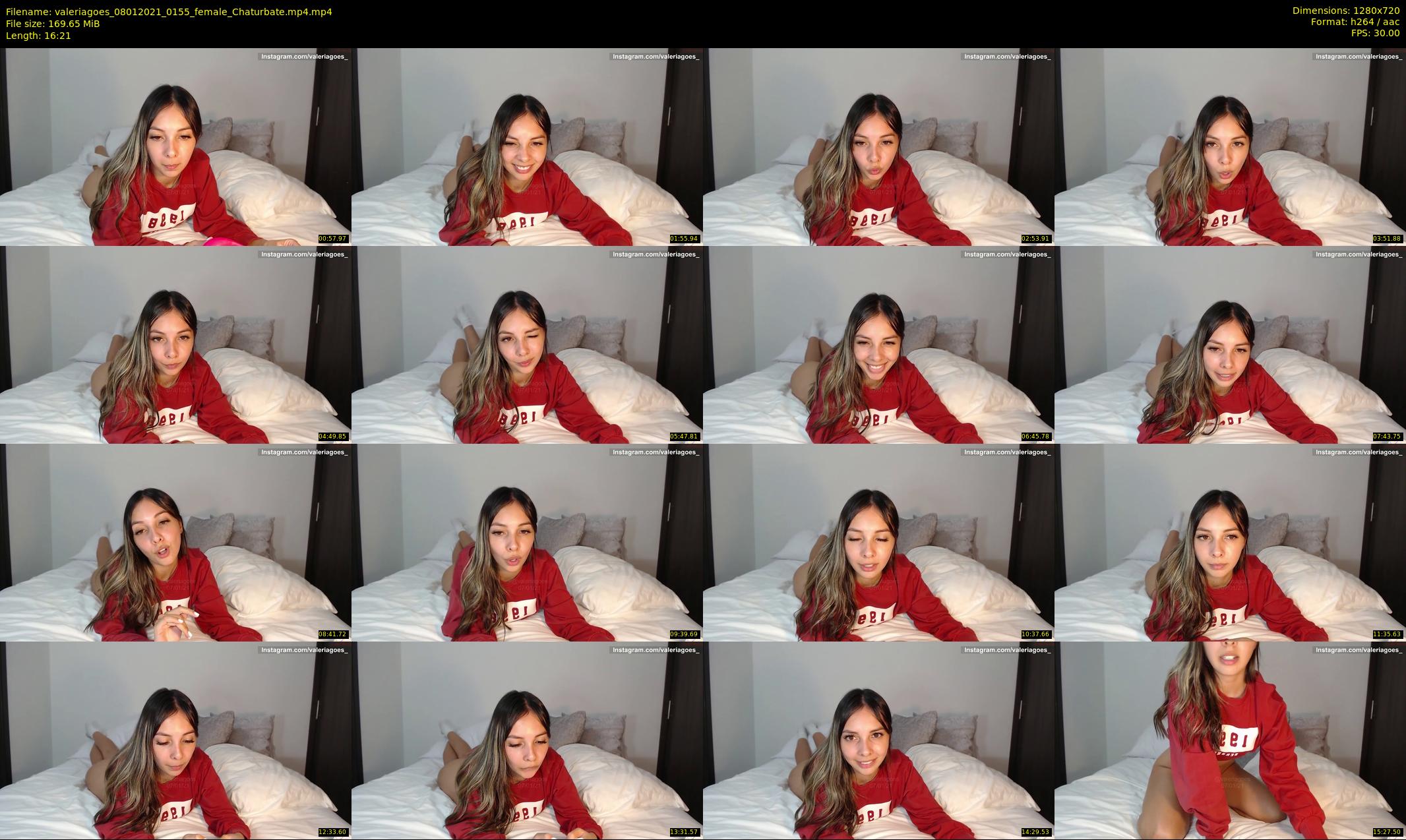 valeriagoes — 17 minute Chaturbate female cam show recording, 720p, Jan 8, 2021