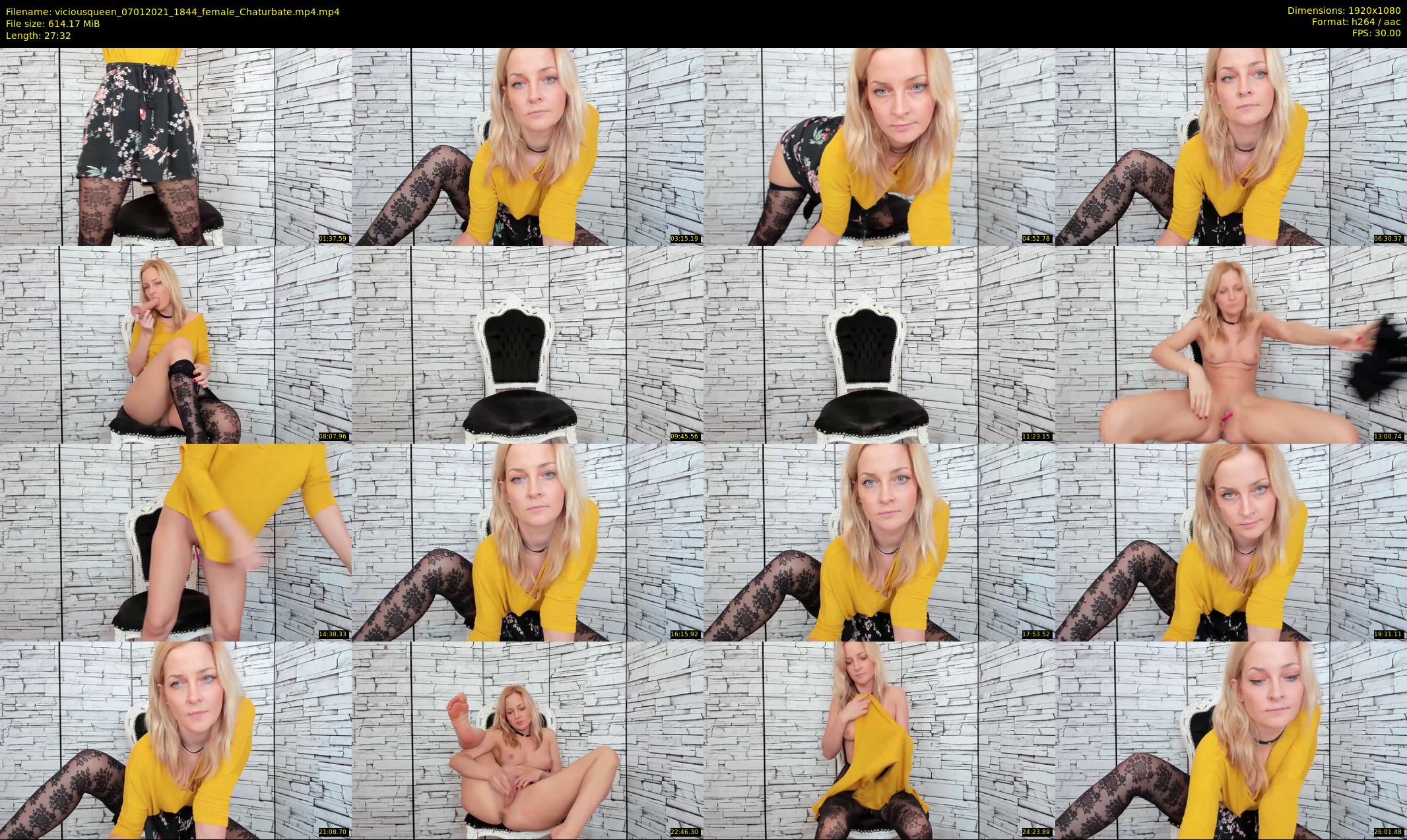 viciousqueen — 28 minute Chaturbate female cam show recording, 1080p, Jan 7, 2021