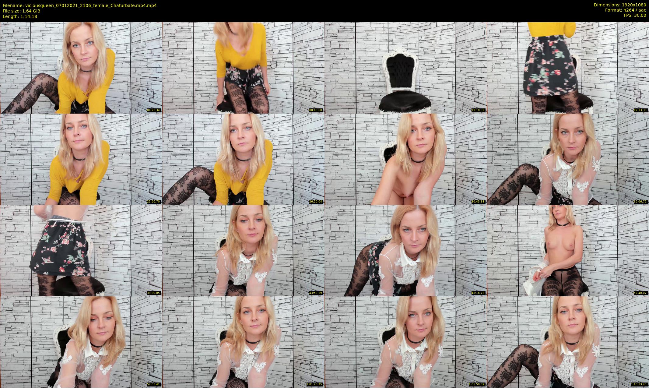 viciousqueen — 75 minute Chaturbate female cam show recording, 1080p, Jan 7, 2021