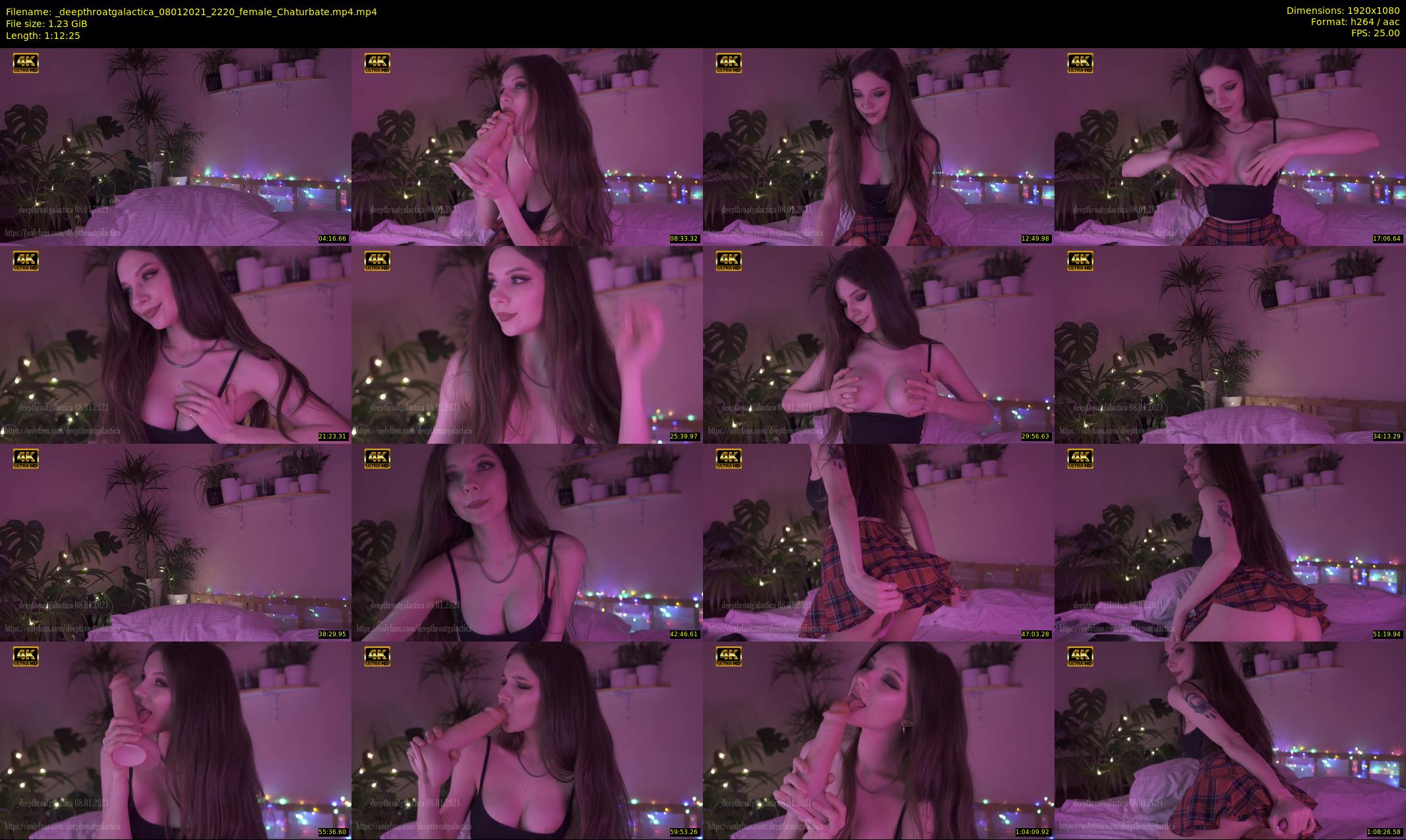 _deepthroatgalactica — 73 minute Chaturbate couple cam show recording, 1080p, Jan 8, 2021