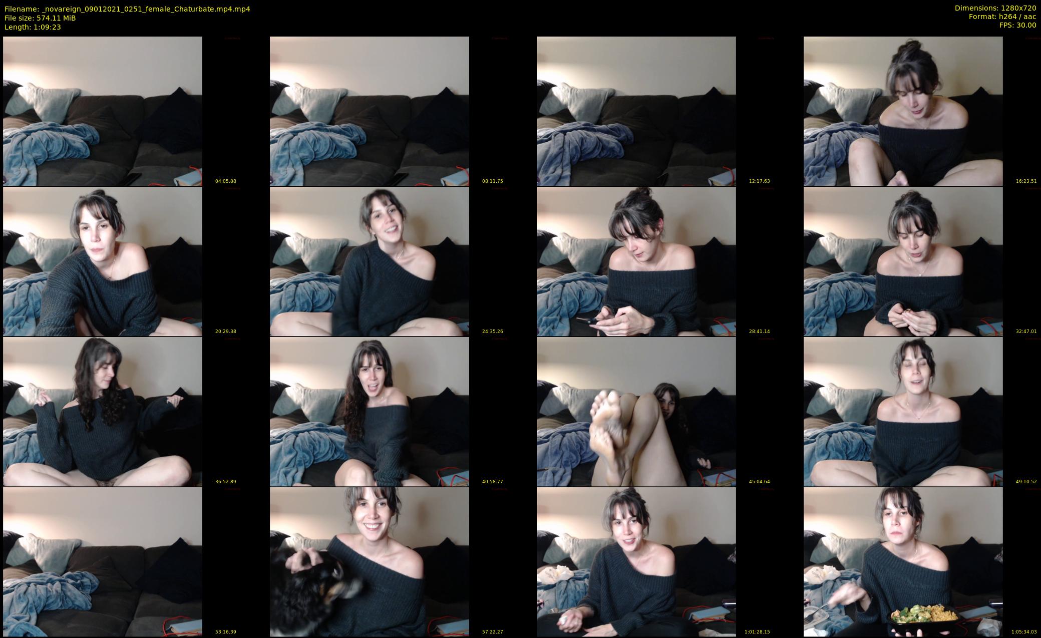 _novareign — 70 minute Chaturbate female cam show recording, 720p, Jan 9, 2021