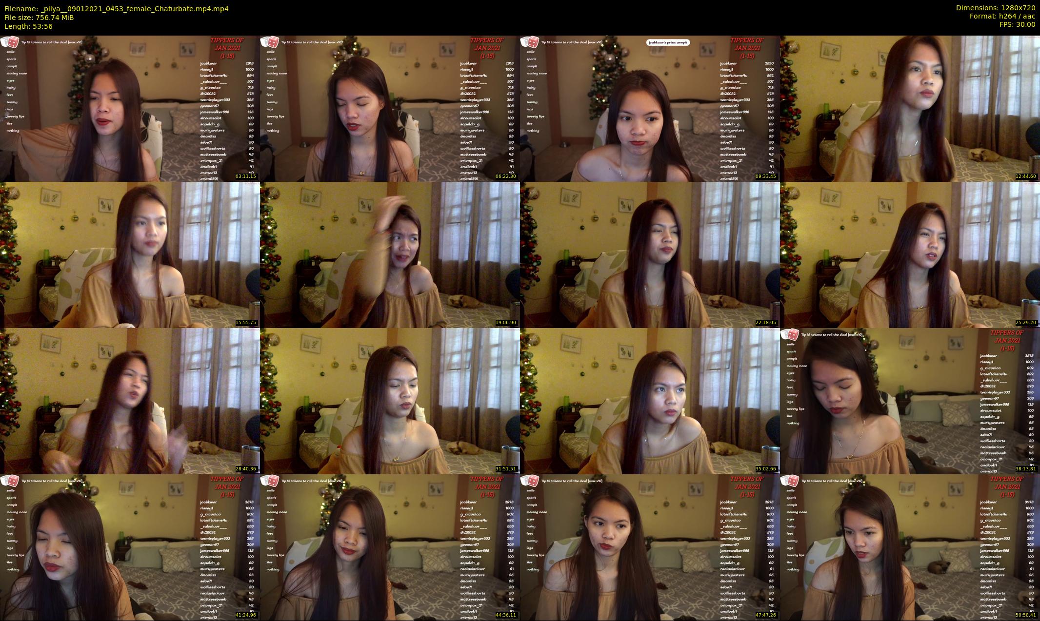 _pilya_ — 54 minute Chaturbate female cam show recording, 720p, Jan 9, 2021