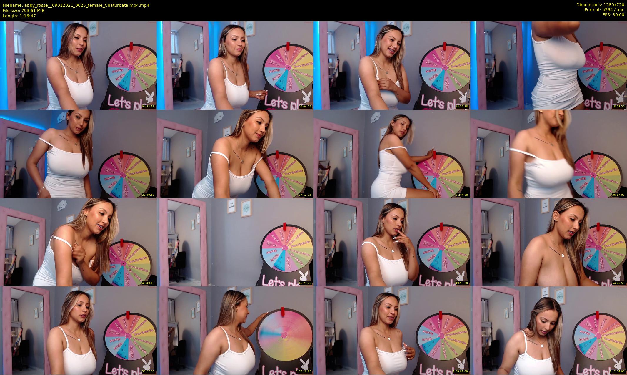 abby_rosse_ — 77 minute Chaturbate female cam show recording, 720p, Jan 9, 2021