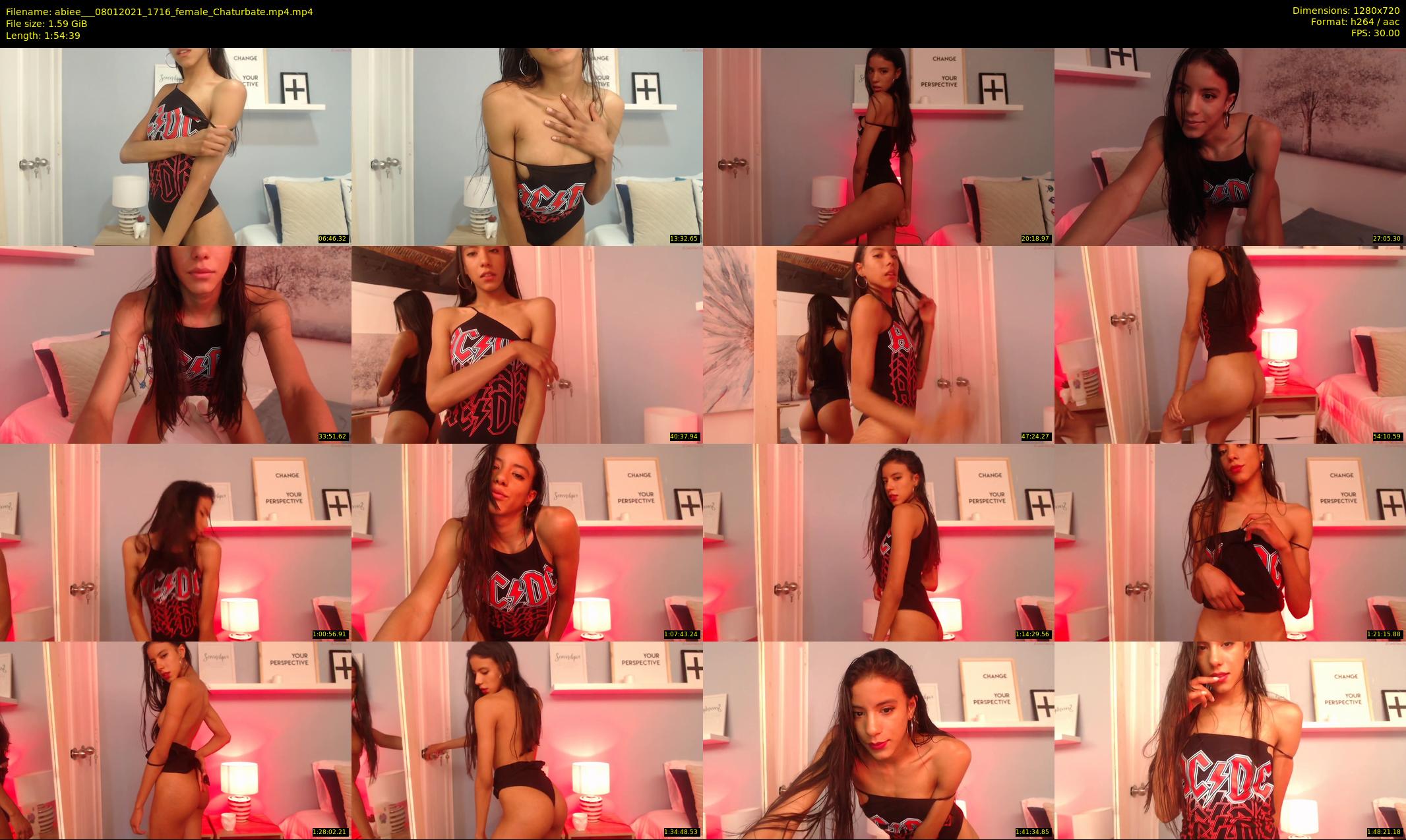 abiee__ — 115 minute Chaturbate female cam show recording, 720p, Jan 8, 2021