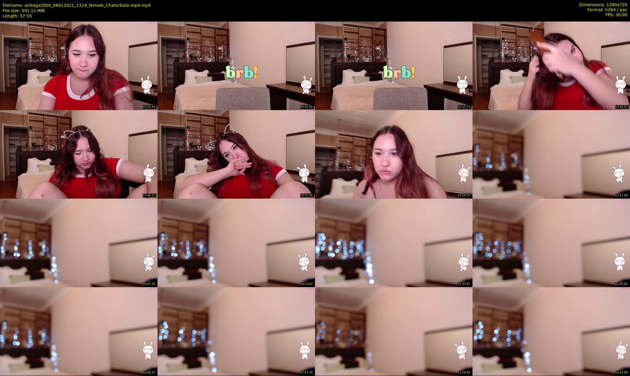 airbags2000 — 58 minute Chaturbate female cam show recording, 720p, Jan 8, 2021