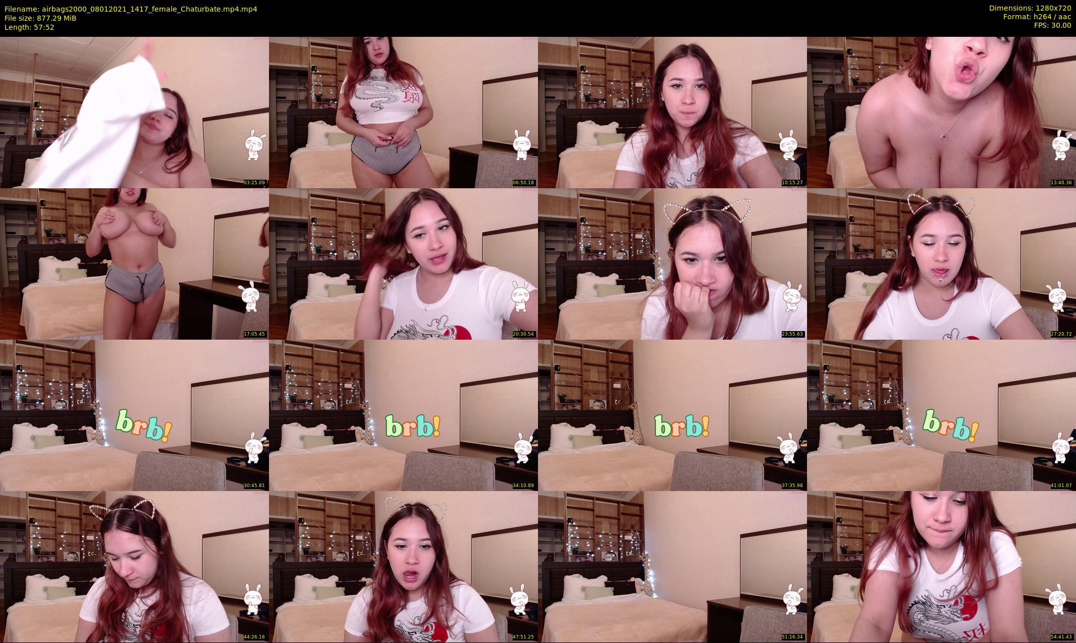 airbags2000 — 58 minute Chaturbate female cam show recording, 720p, Jan 8, 2021