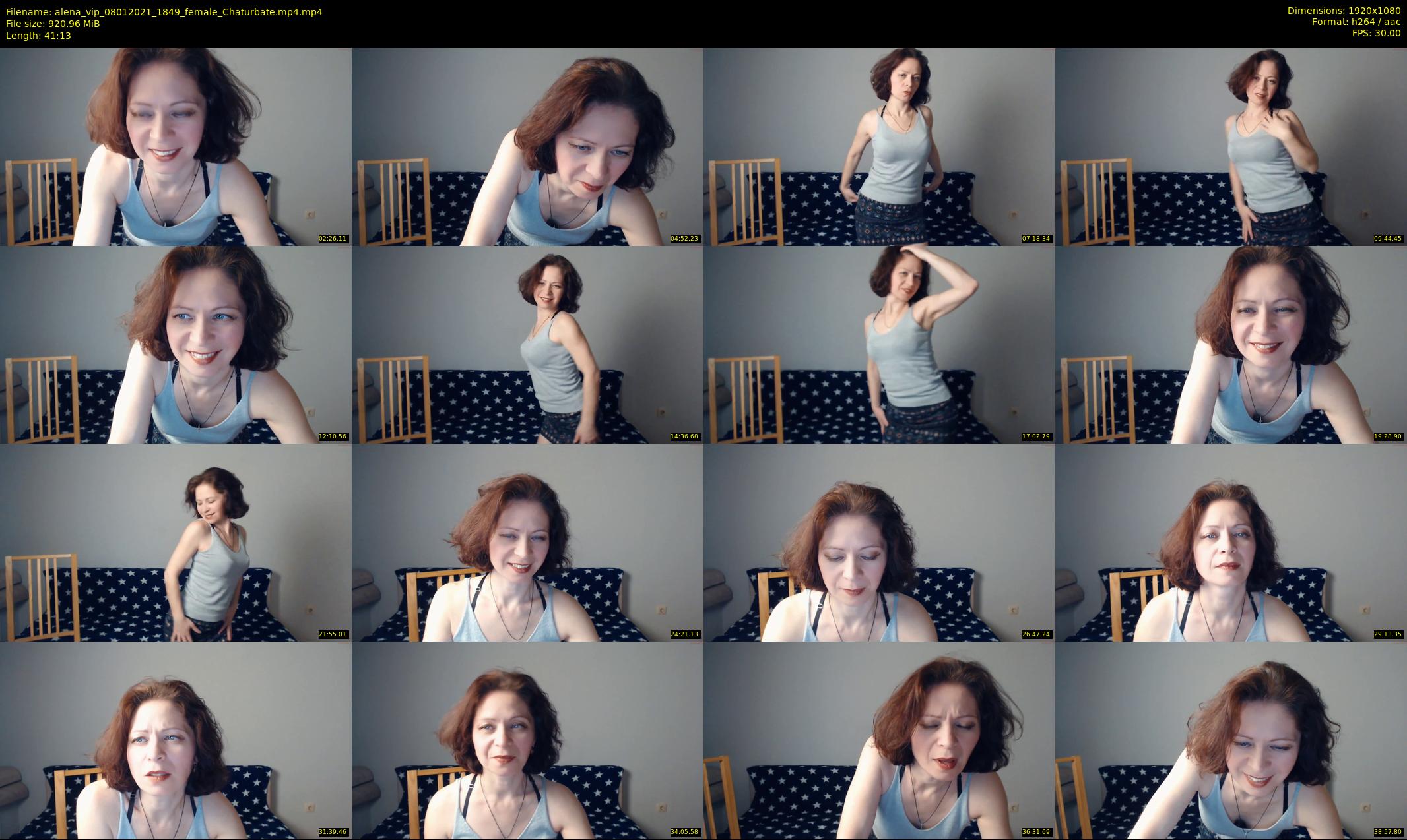 alena_vip — 42 minute Chaturbate female cam show recording, 1080p, Jan 8, 2021