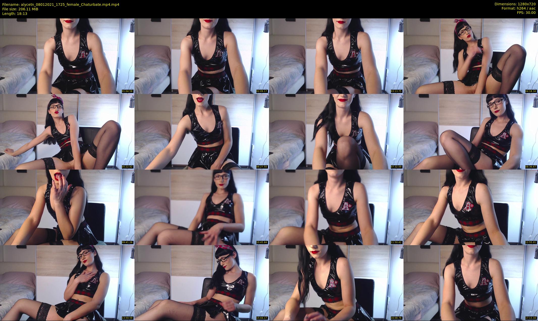 alycetn — 19 minute Chaturbate female cam show recording, 720p, Jan 8, 2021