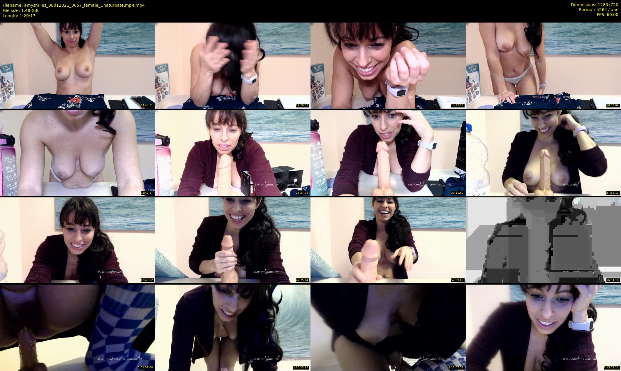 amysmilez — 81 minute Chaturbate female cam show recording, 720p, Jan 8, 2021