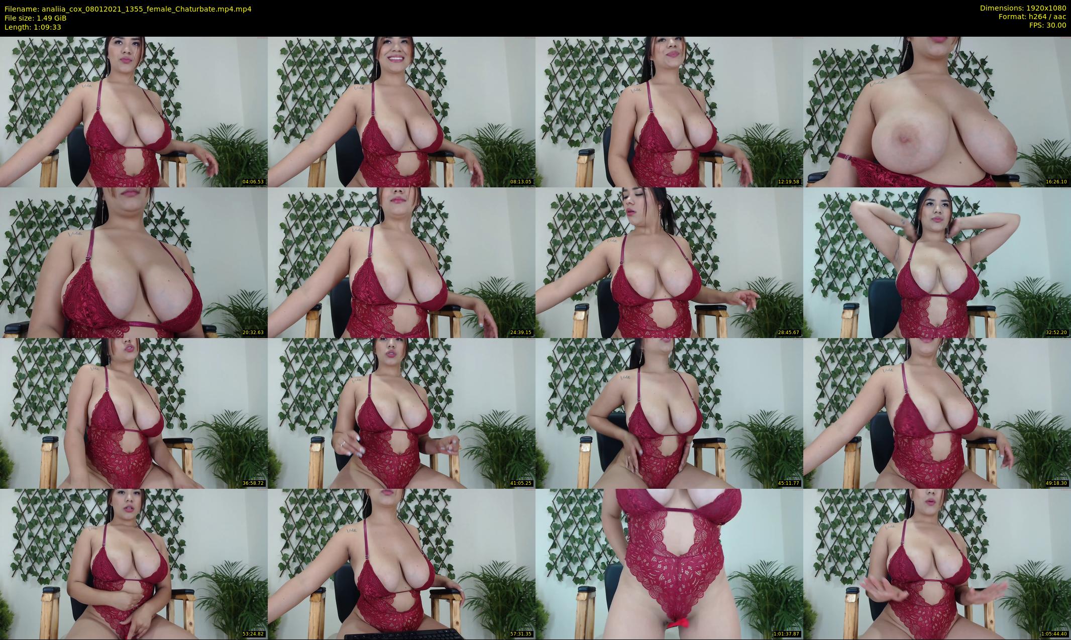 analiia_cox — 70 minute Chaturbate female cam show recording, 1080p, Jan 8, 2021