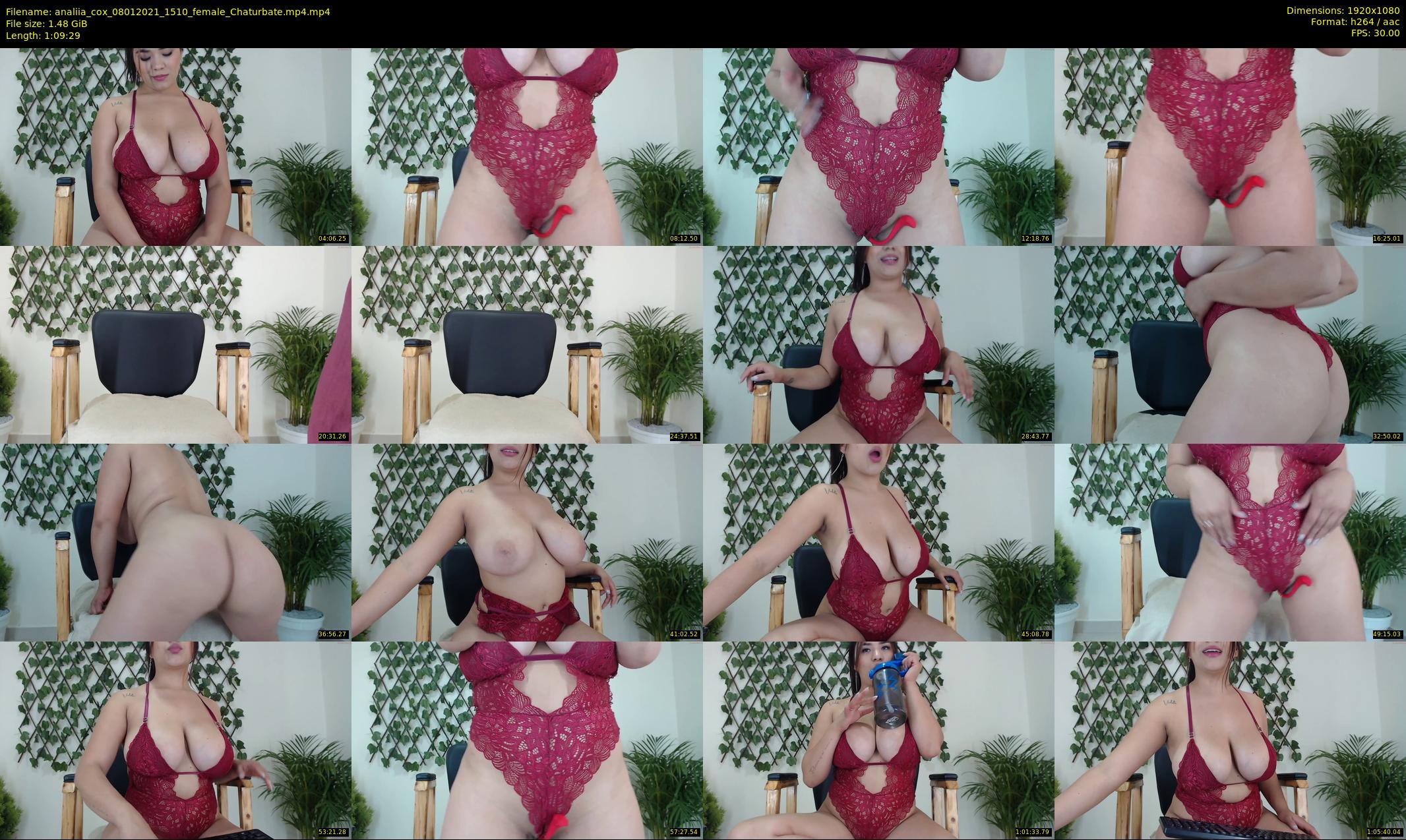 analiia_cox — 70 minute Chaturbate female cam show recording, 1080p, Jan 8, 2021