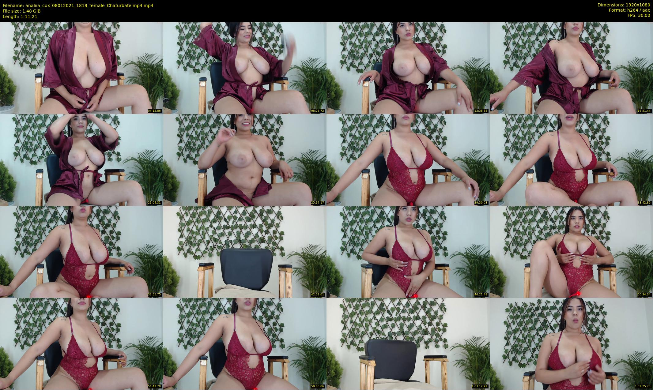 analiia_cox — 72 minute Chaturbate female cam show recording, 1080p, Jan 8, 2021