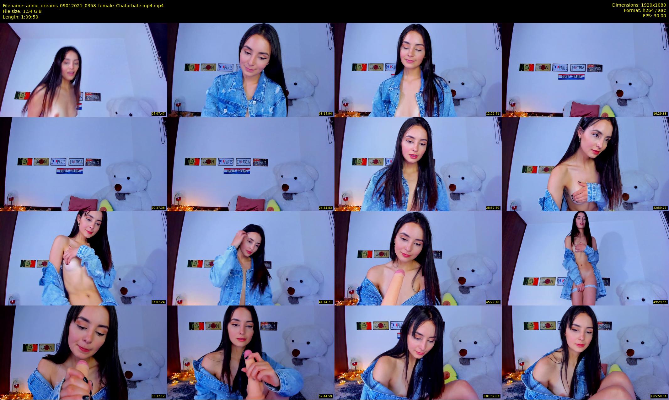 annie_dreams — 70 minute Chaturbate female cam show recording, 1080p, Jan 9, 2021