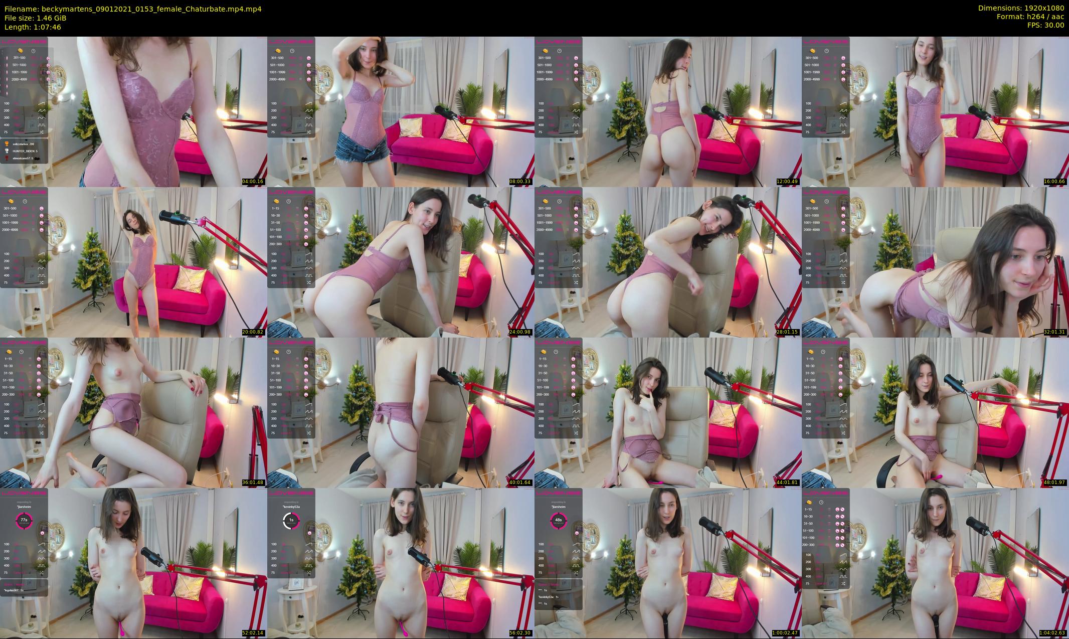 beckymartens — 68 minute Chaturbate female cam show recording, 1080p, Jan 9, 2021