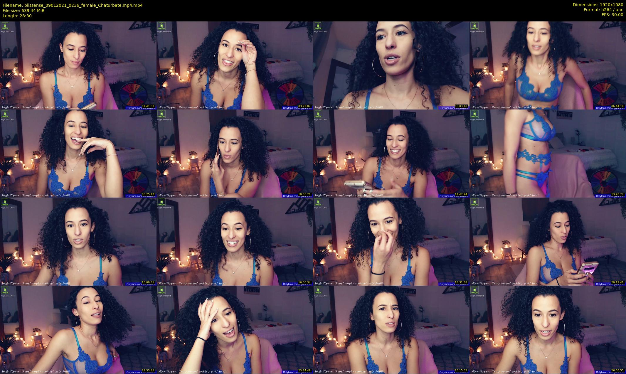 blissense — 29 minute Chaturbate female cam show recording, 1080p, Jan 9, 2021