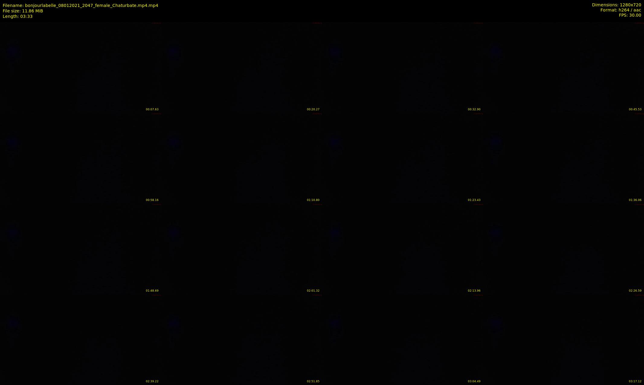 bonjourlabelle — 4 minute Chaturbate female cam show recording, 720p, Jan 8, 2021