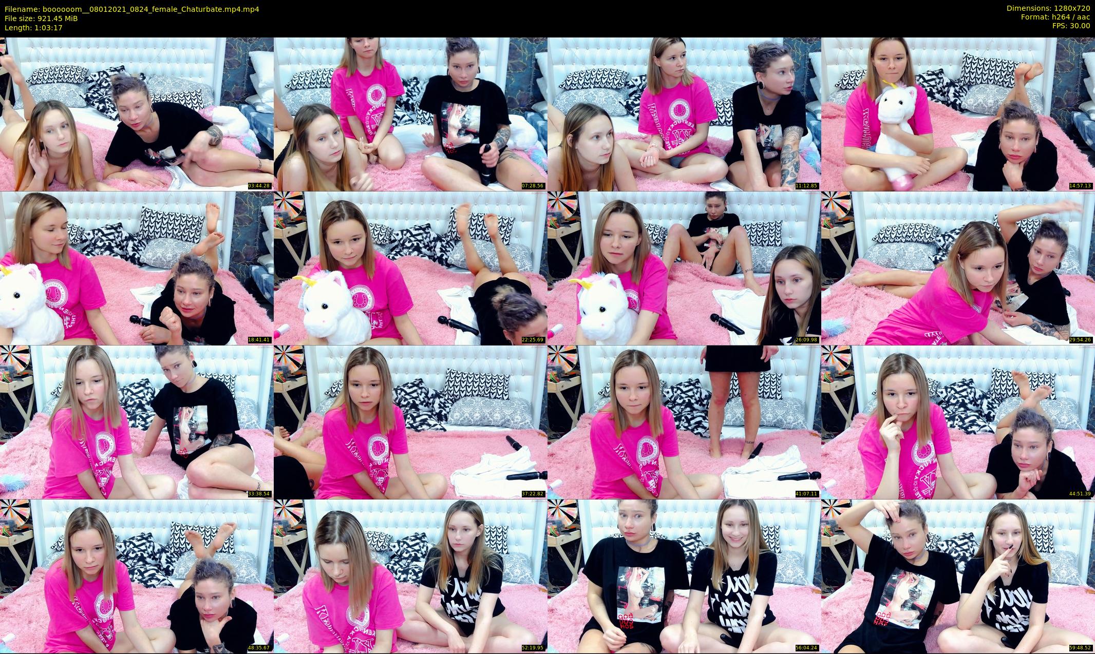 boooooom_ — 64 minute Chaturbate female cam show recording, 720p, Jan 8, 2021