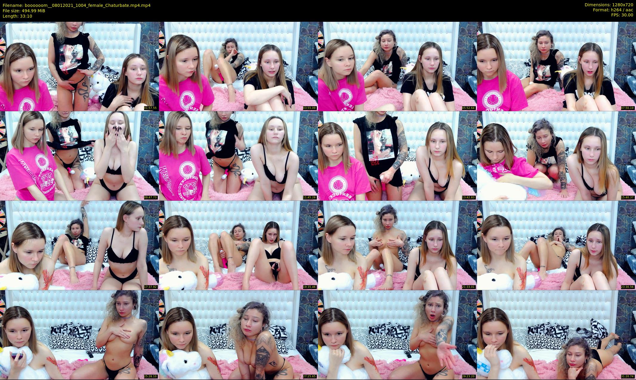 boooooom_ — 34 minute Chaturbate female cam show recording, 720p, Jan 8, 2021