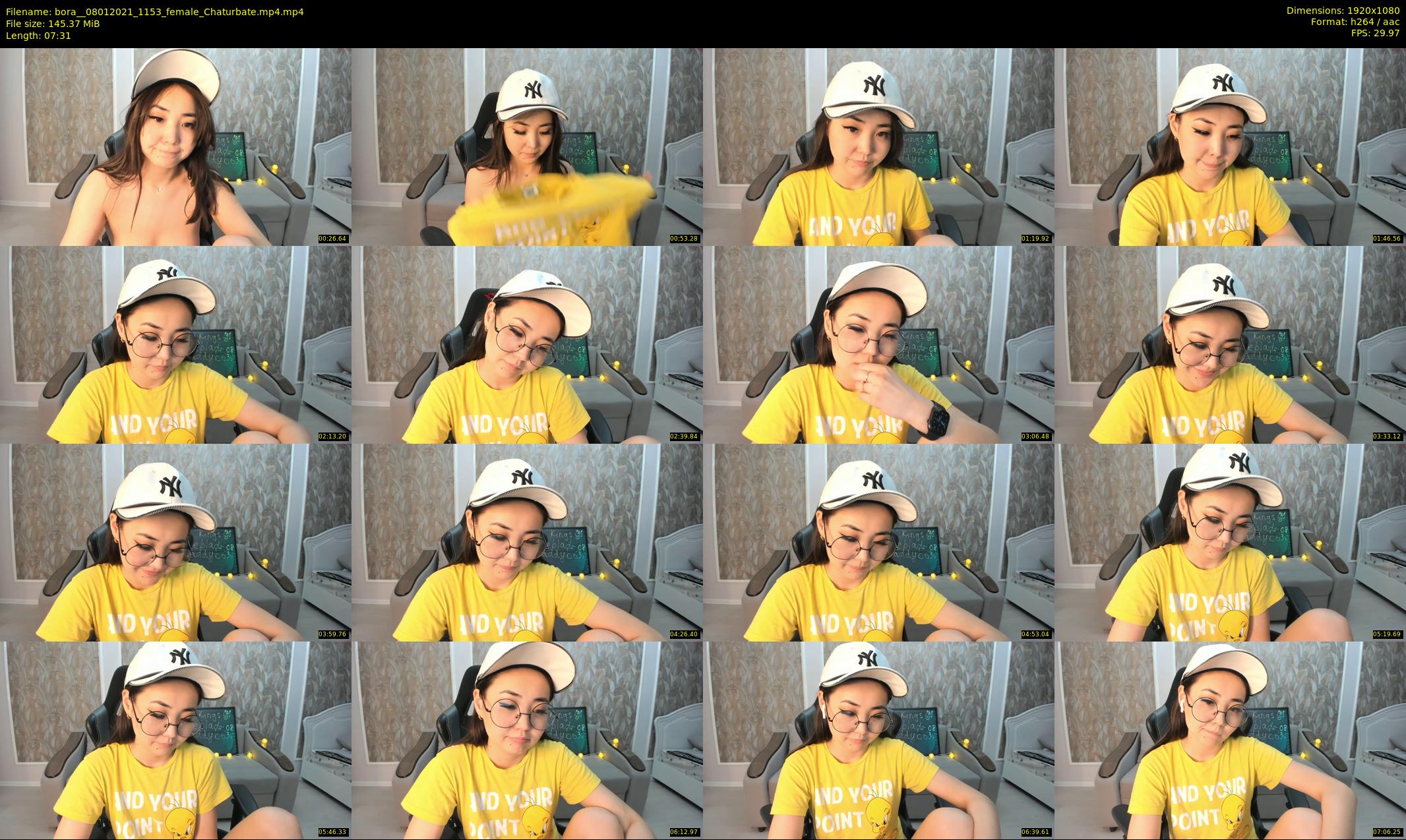 bora_ — 8 minute Chaturbate female cam show recording, 1080p, Jan 8, 2021