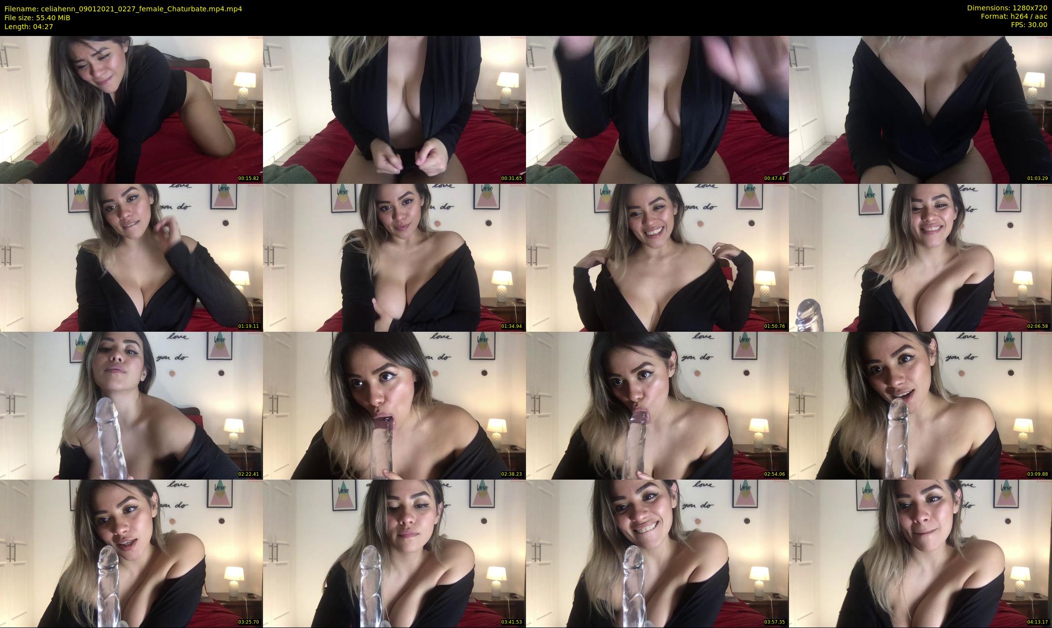celiahenn — 5 minute Chaturbate female cam show recording, 720p, Jan 9, 2021