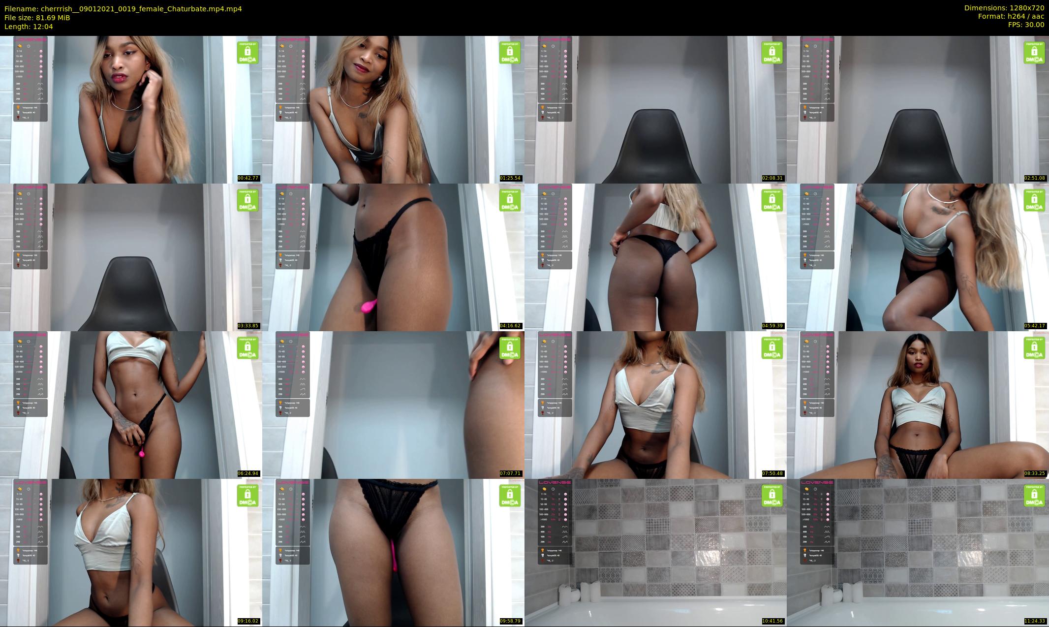 cherrrish_ — 13 minute Chaturbate female cam show recording, 720p, Jan 9, 2021