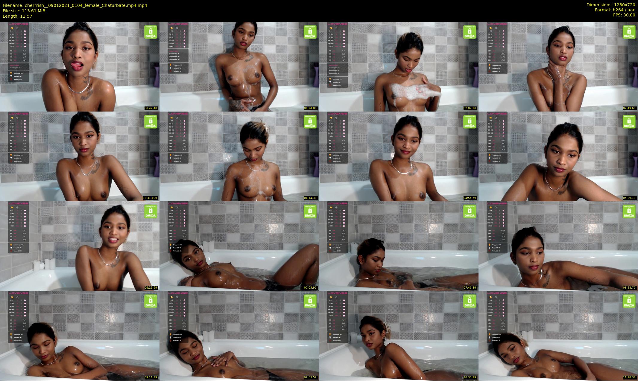 cherrrish_ — 12 minute Chaturbate female cam show recording, 720p, Jan 9, 2021
