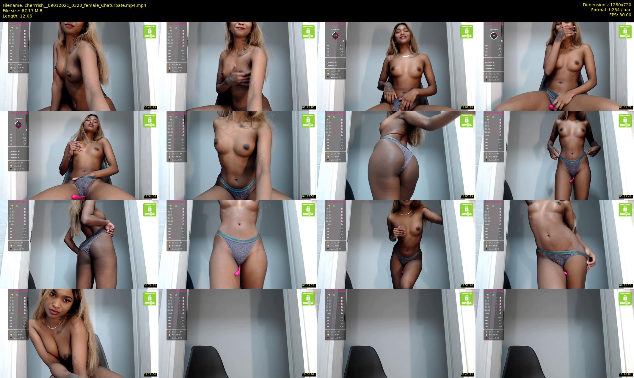 cherrrish_ — 13 minute Chaturbate female cam show recording, 720p, Jan 9, 2021