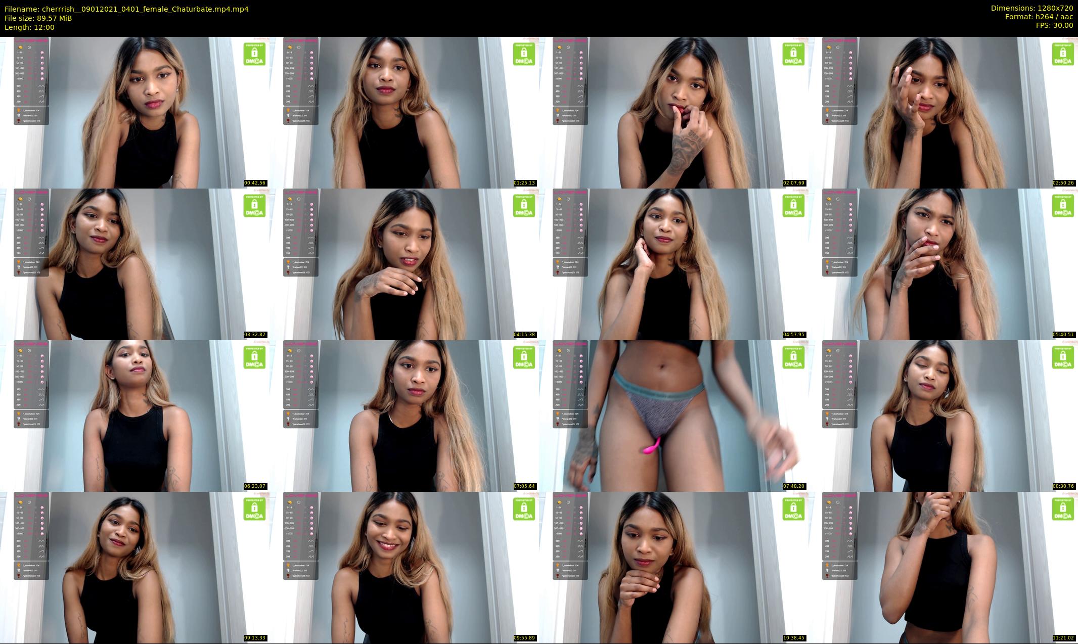 cherrrish_ — 12 minute Chaturbate female cam show recording, 720p, Jan 9, 2021