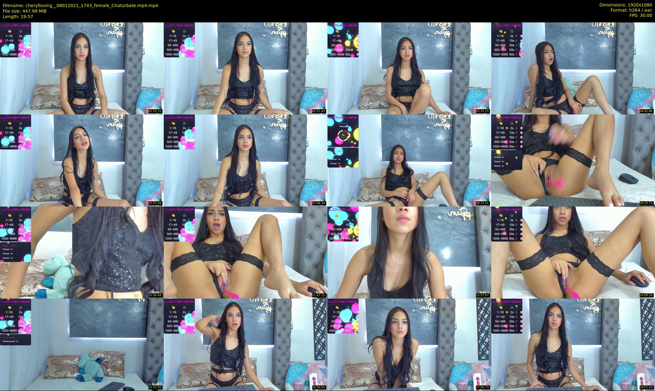 cherylloving_ — 20 minute Chaturbate female cam show recording, 1080p, Jan 8, 2021