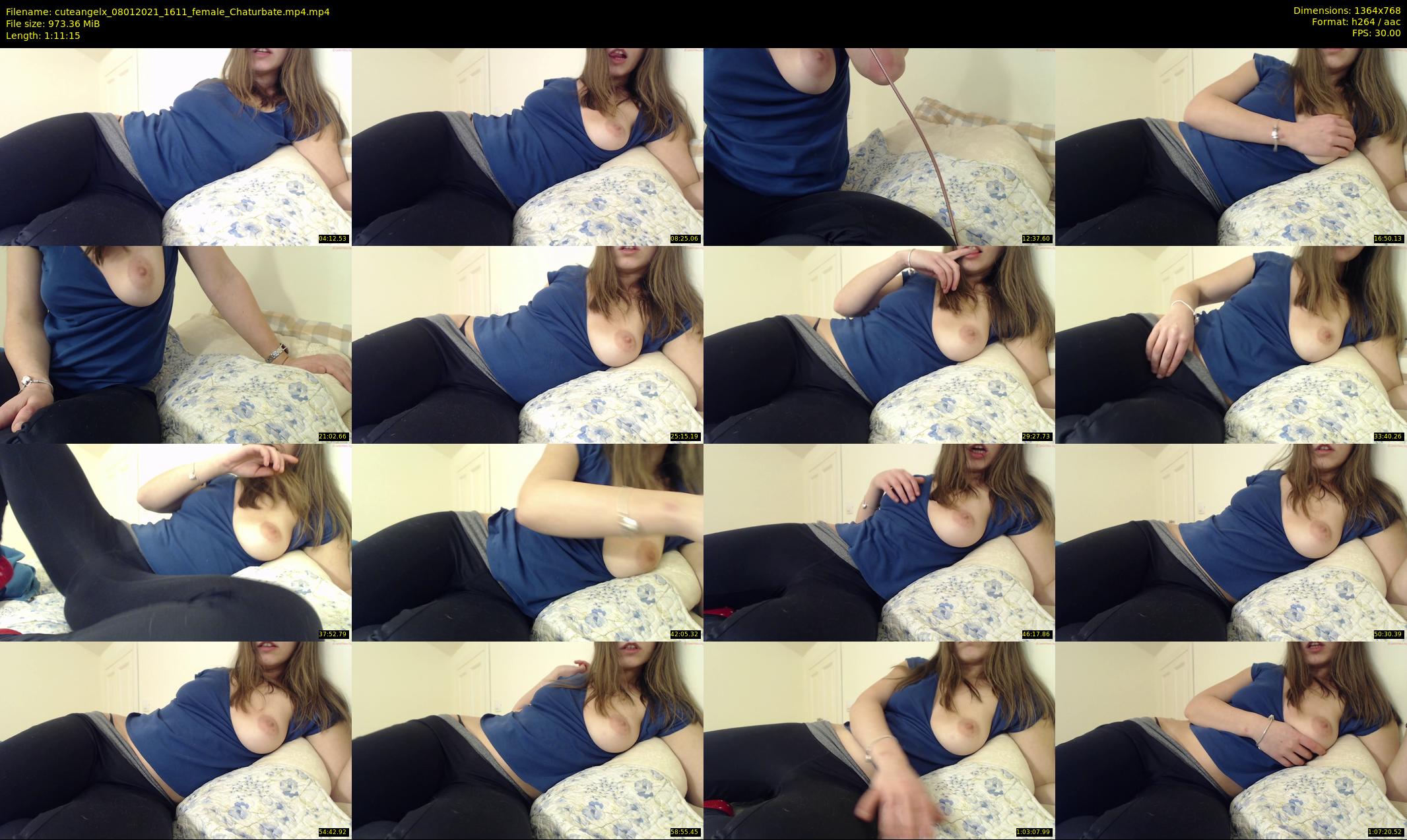 cuteangelx — 72 minute Chaturbate female cam show recording, 720p, Jan 8, 2021