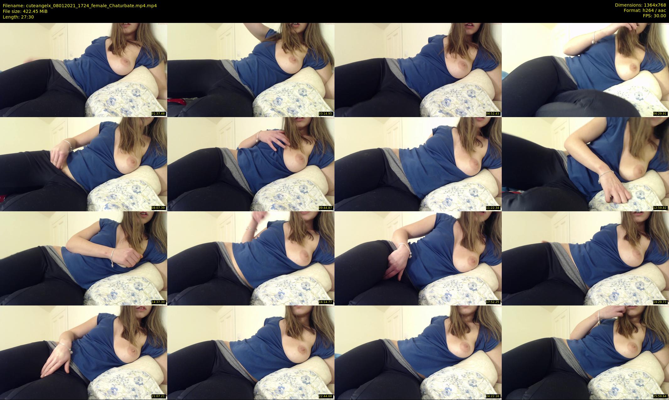 cuteangelx — 28 minute Chaturbate female cam show recording, 720p, Jan 8, 2021