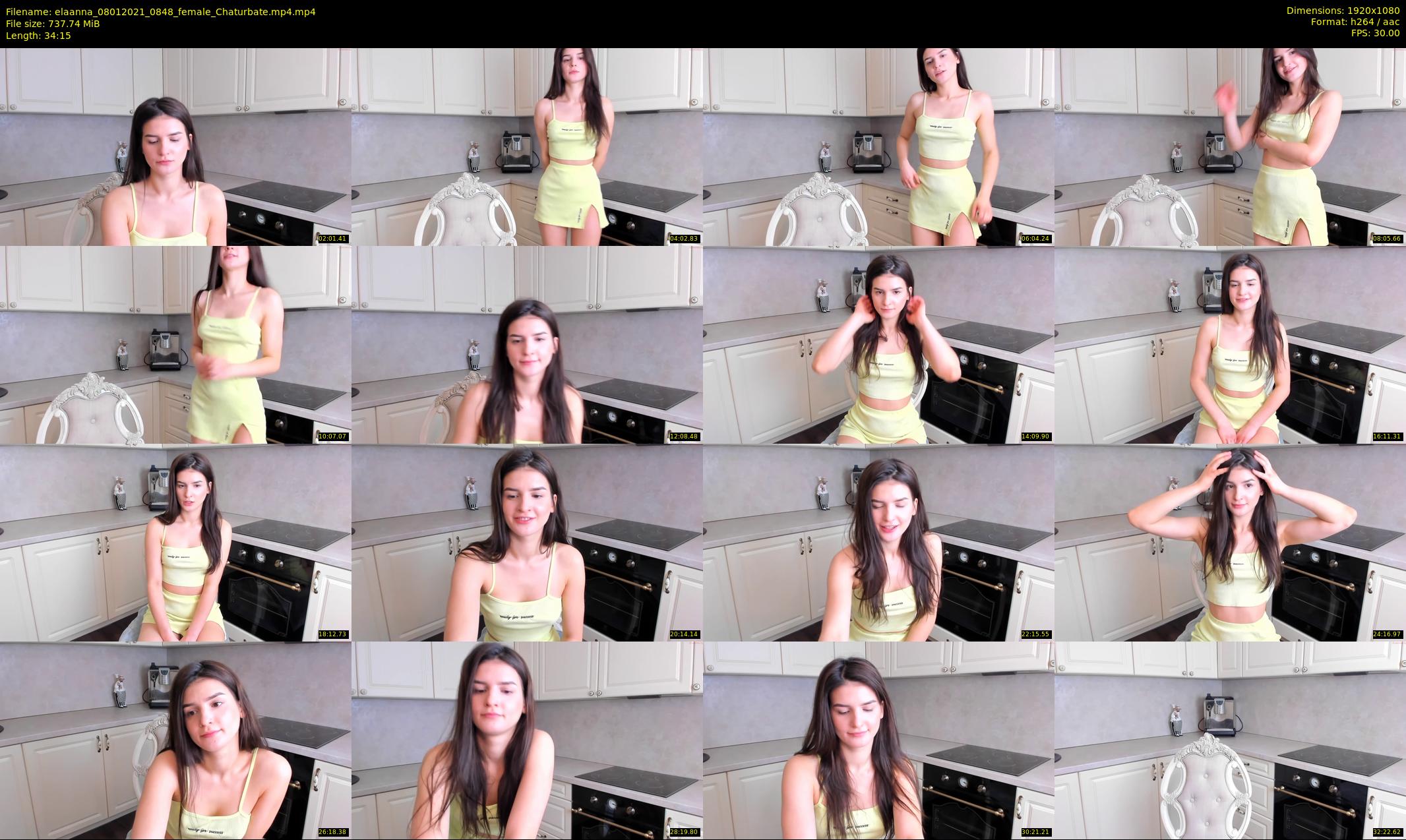 elaanna — 35 minute Chaturbate female cam show recording, 1080p, Jan 8, 2021