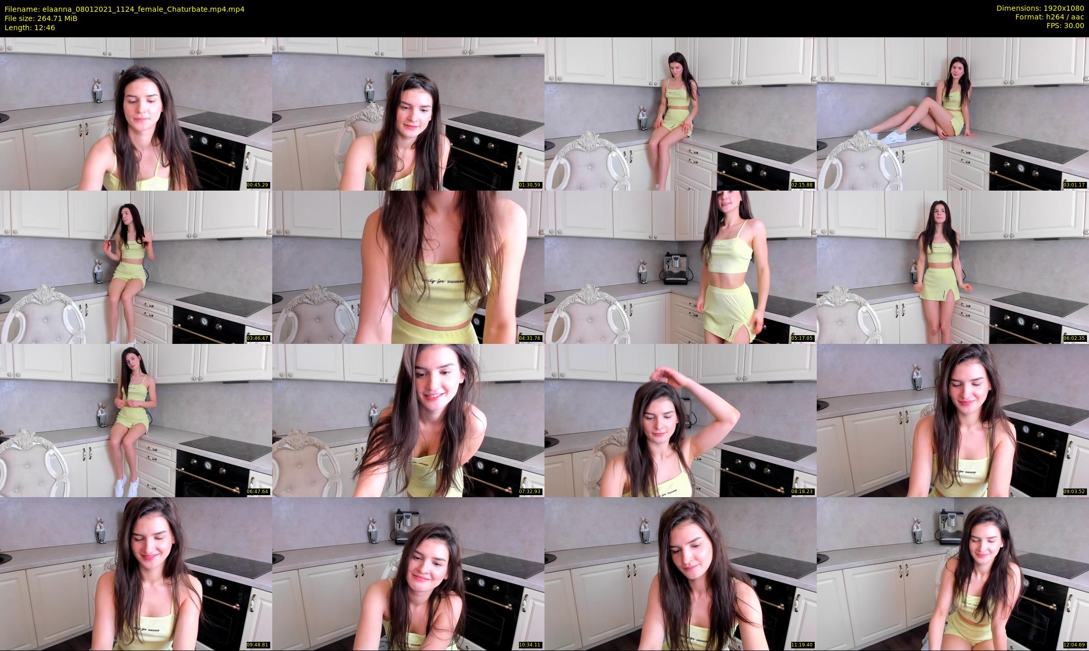 elaanna — 13 minute Chaturbate female cam show recording, 1080p, Jan 8, 2021