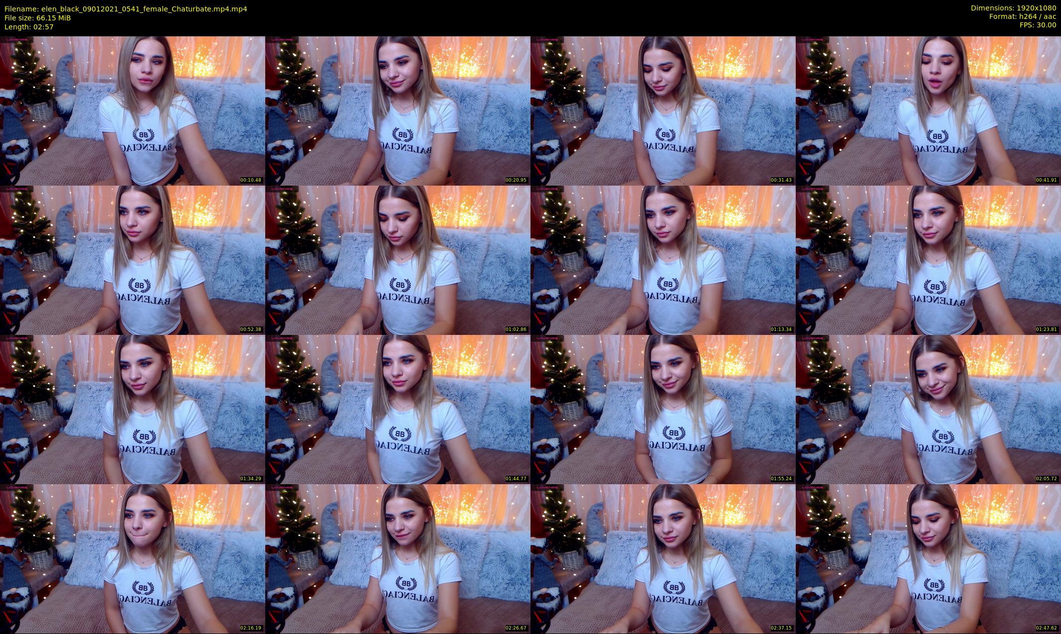 elen_black — 3 minute Chaturbate female cam show recording, 1080p, Jan 9, 2021