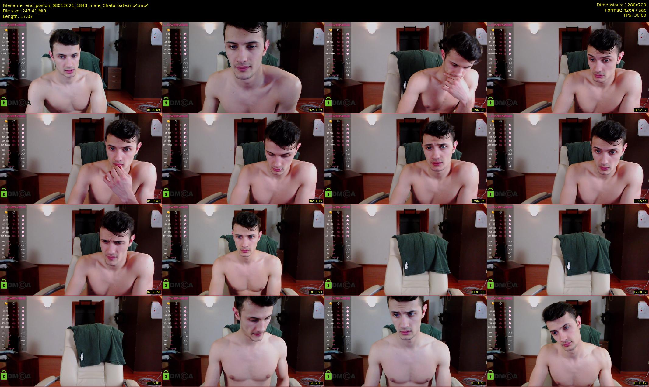 eric_poston — 18 minute Chaturbate male cam show recording, 720p, Jan 8, 2021