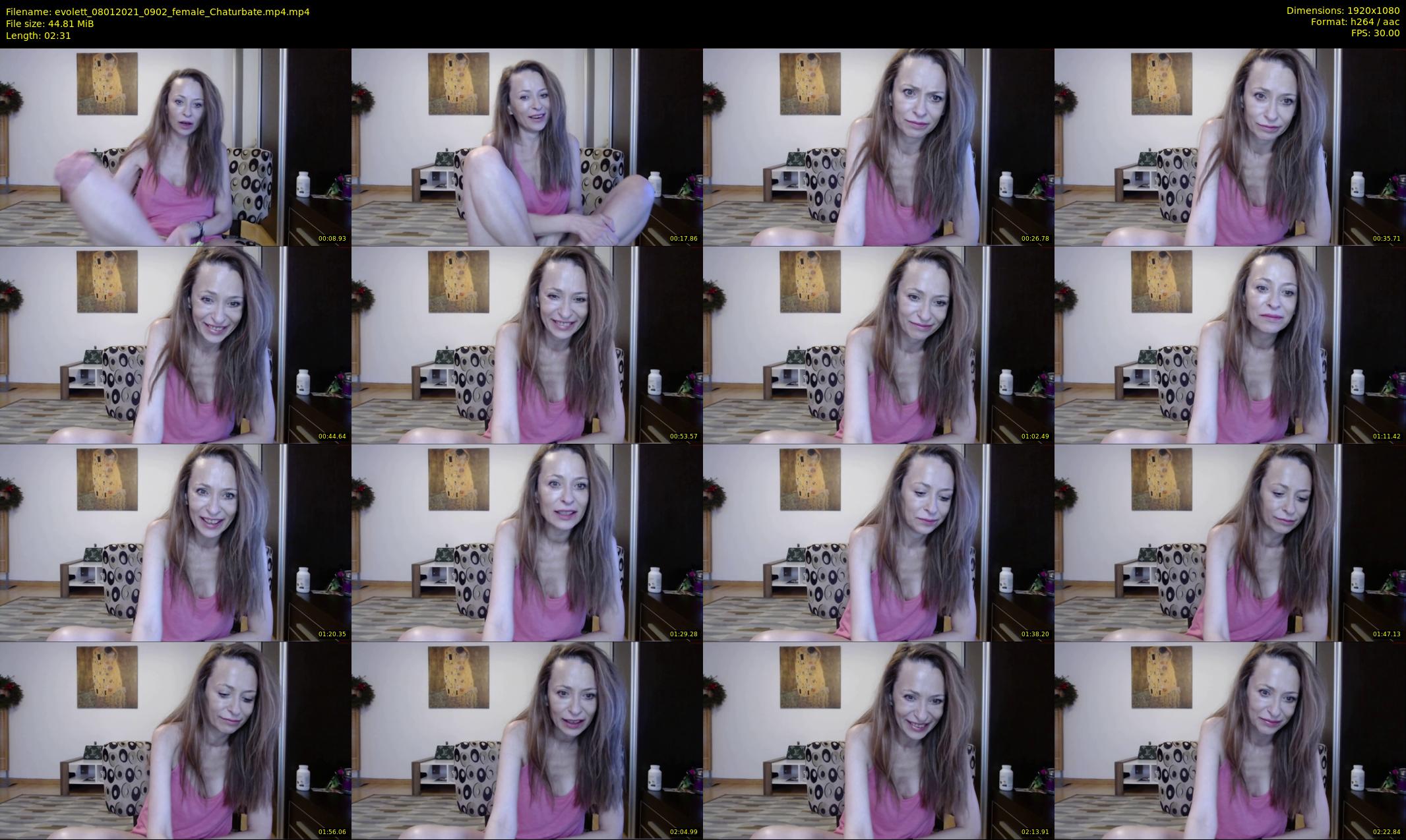 evolett — 3 minute Chaturbate female cam show recording, 1080p, Jan 8, 2021