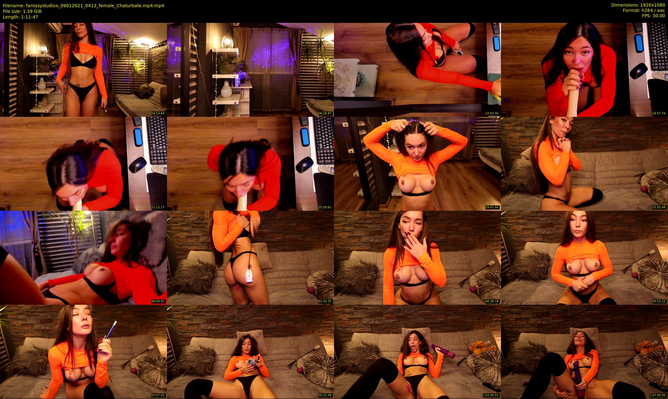 fantasystudiox — 72 minute Chaturbate female cam show recording, 1080p, Jan 9, 2021