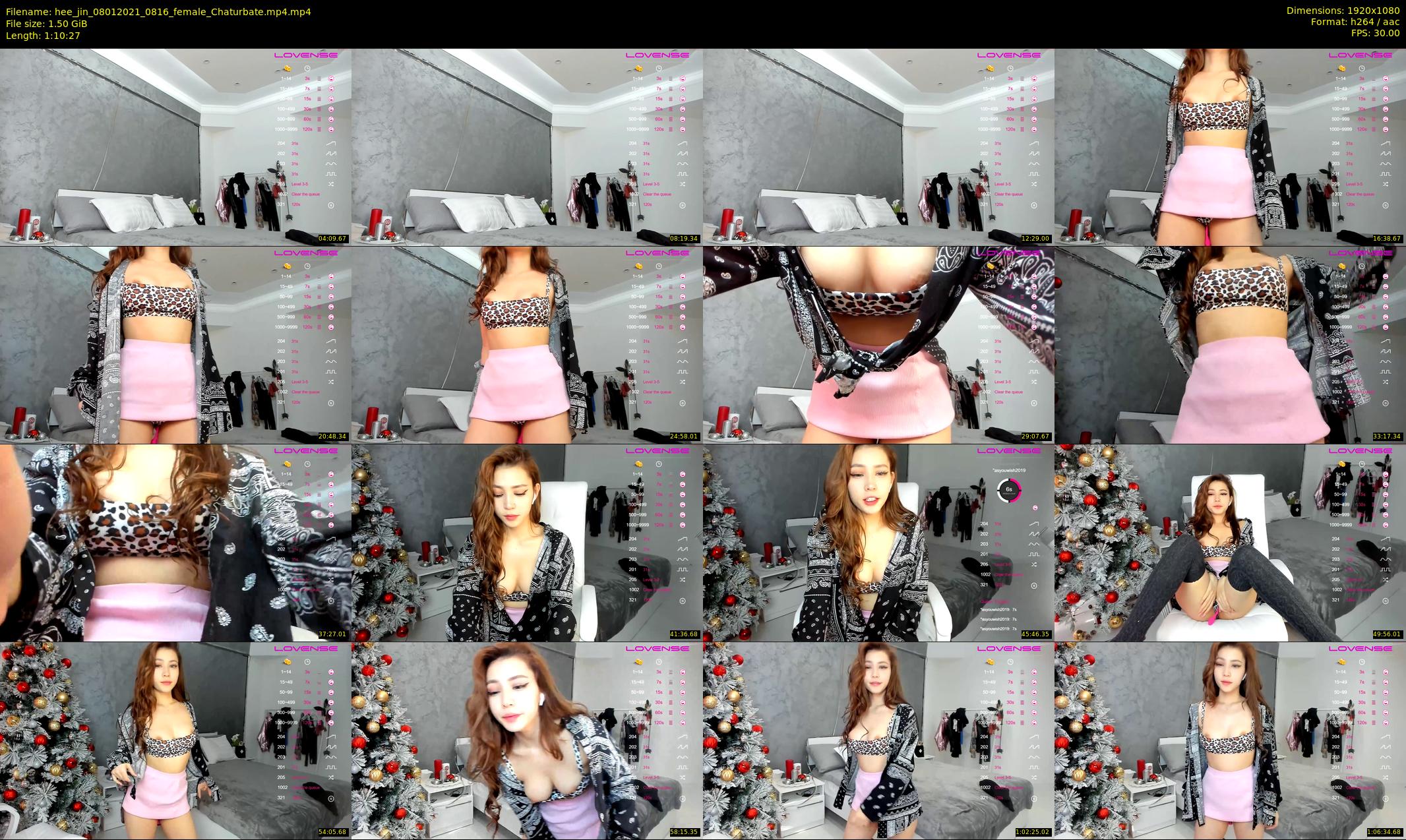 hee_jin — 71 minute Chaturbate female cam show recording, 1080p, Jan 8, 2021