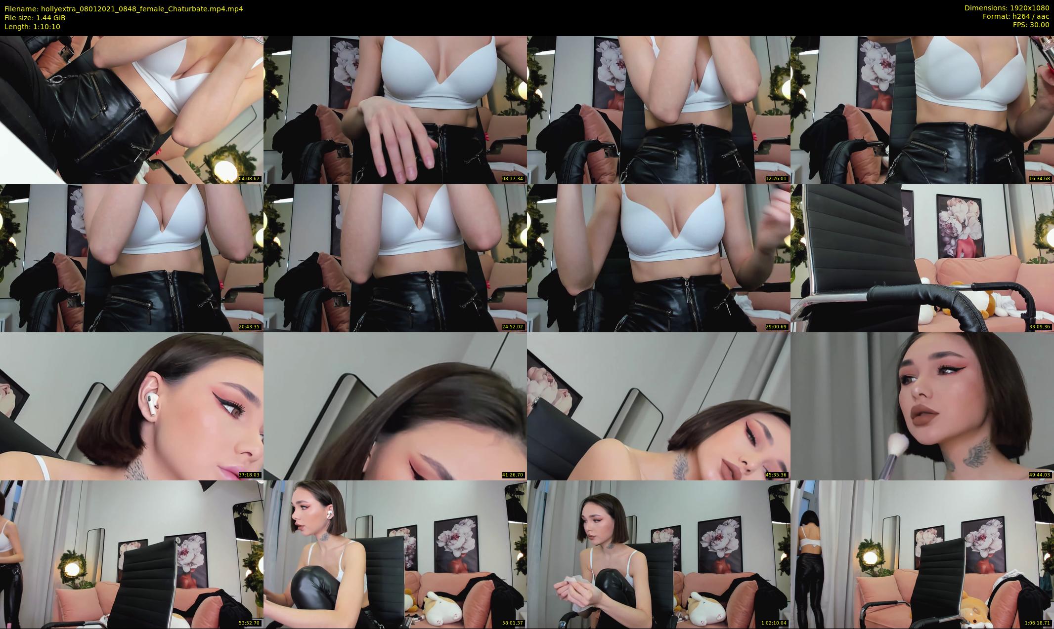 hollyextra — 71 minute Chaturbate female cam show recording, 1080p, Jan 8, 2021
