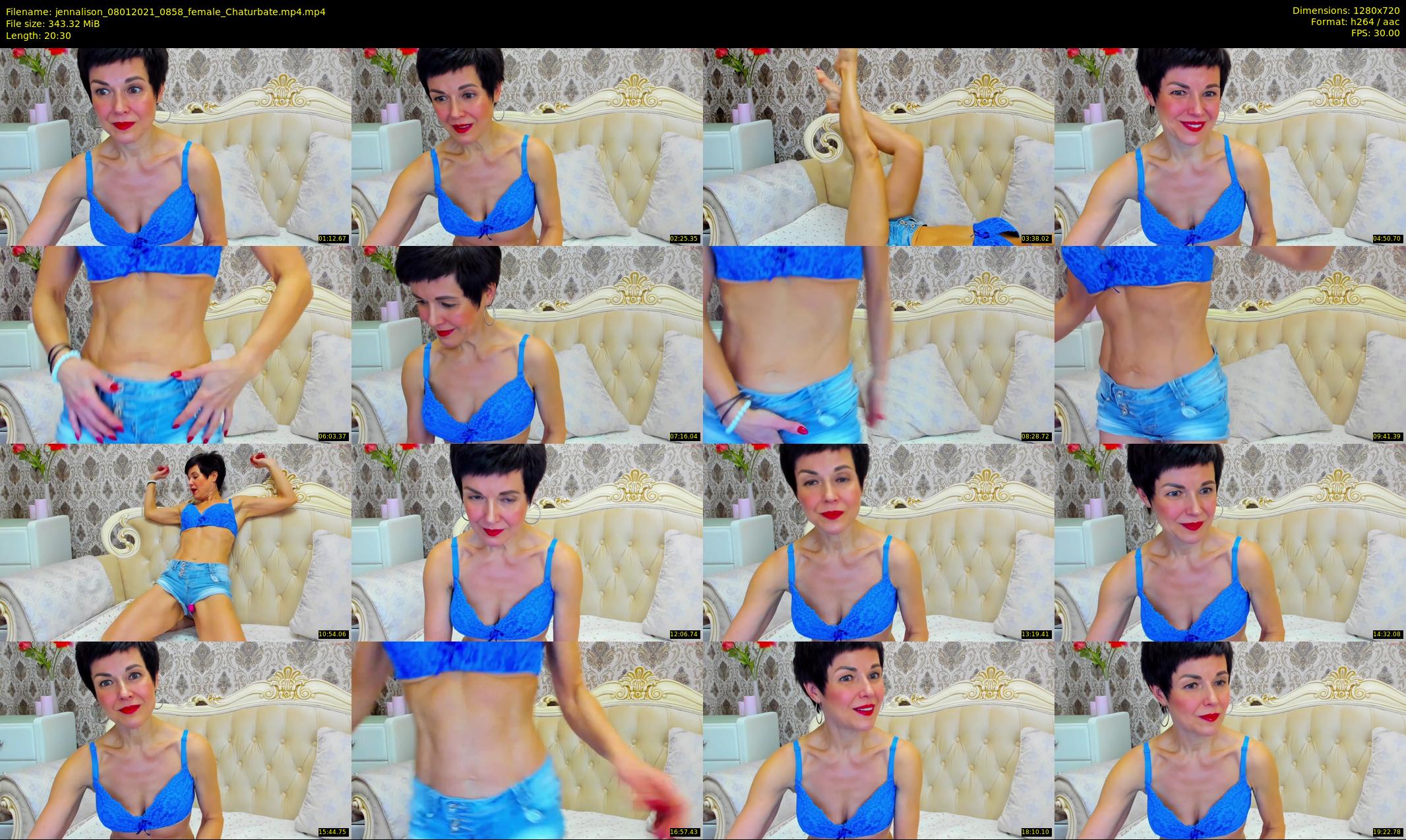 jennalison — 21 minute Chaturbate female cam show recording, 720p, Jan 8, 2021