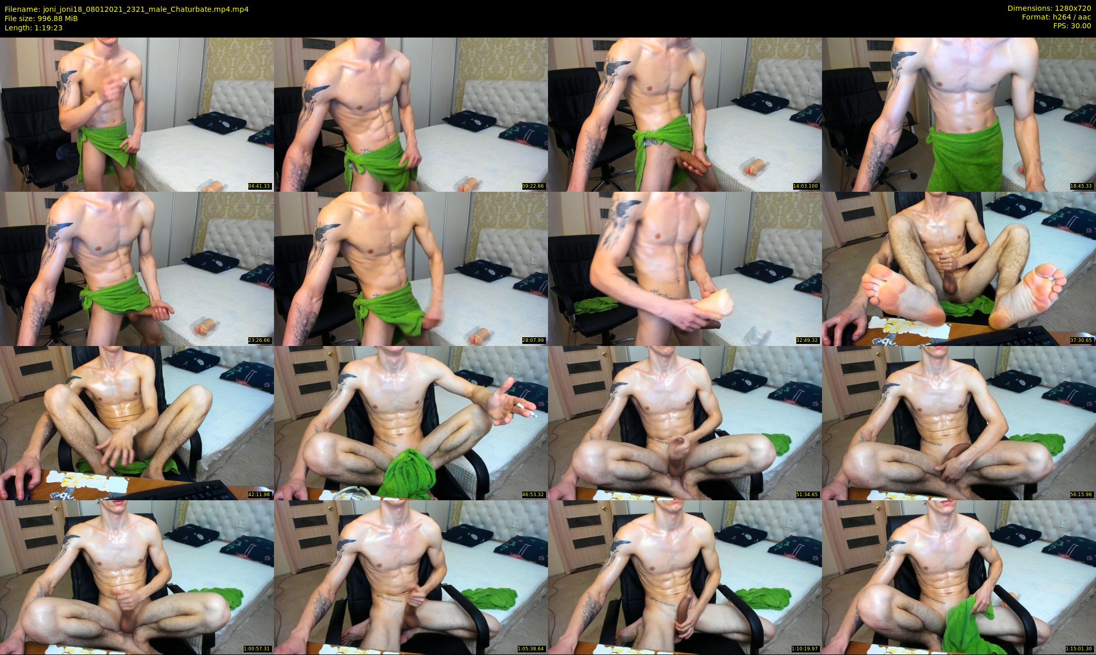 joni_joni18 — 80 minute Chaturbate male cam show recording, 720p, Jan 8, 2021