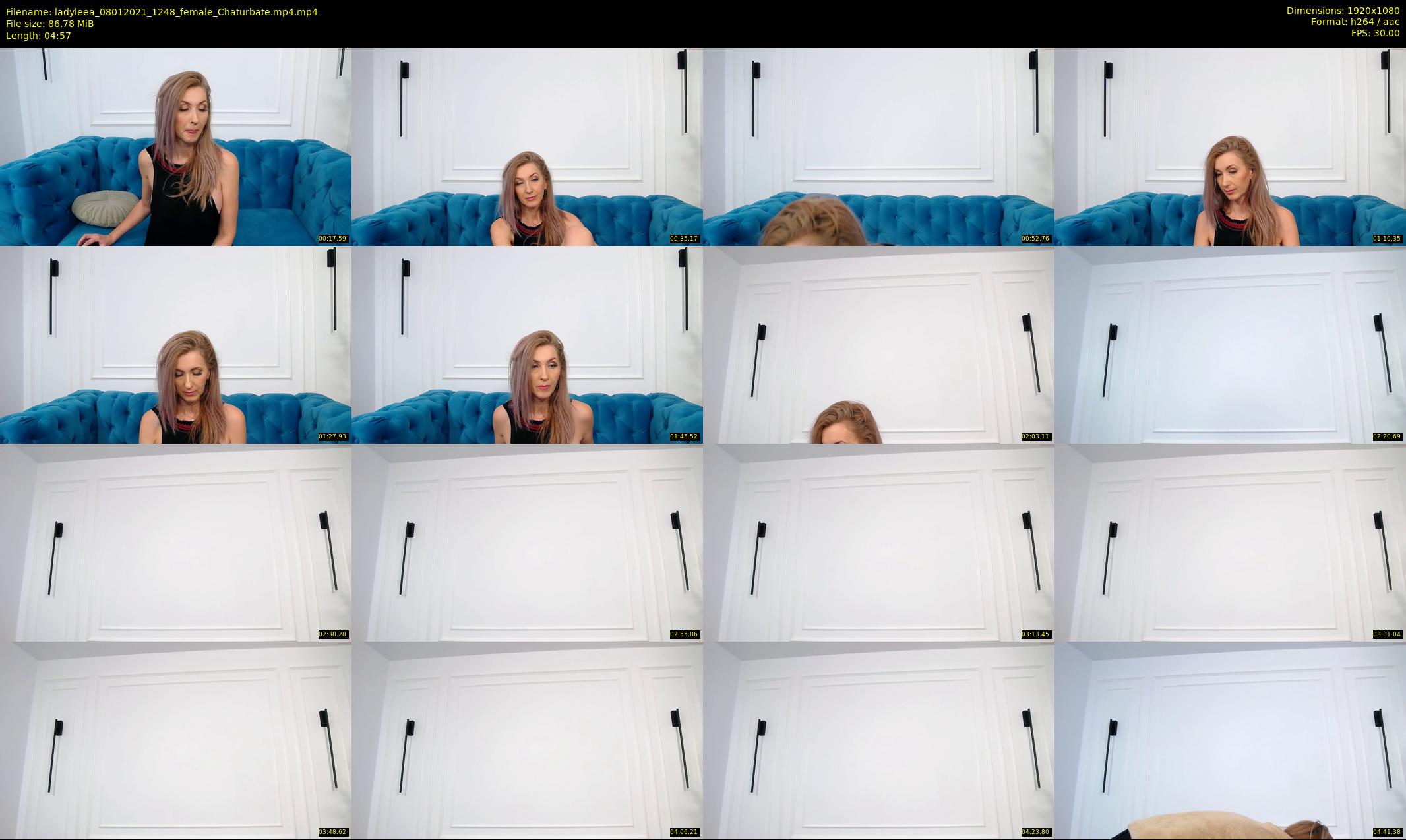 ladyleea — 5 minute Chaturbate female cam show recording, 1080p, Jan 8, 2021