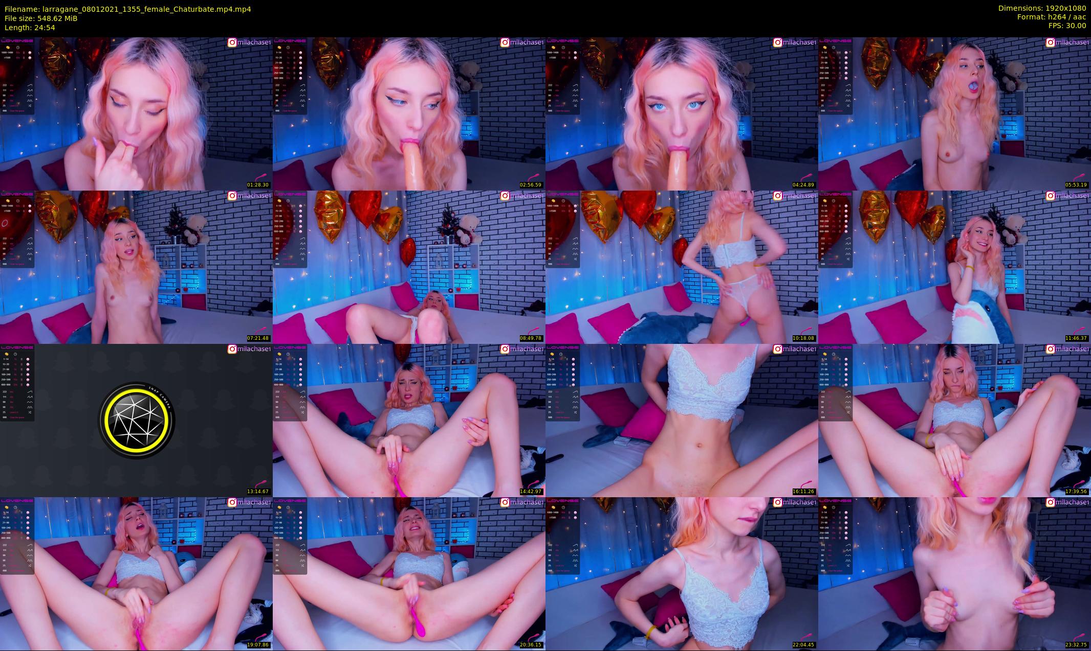 larragane — 25 minute Chaturbate couple cam show recording, 1080p, Jan 8, 2021