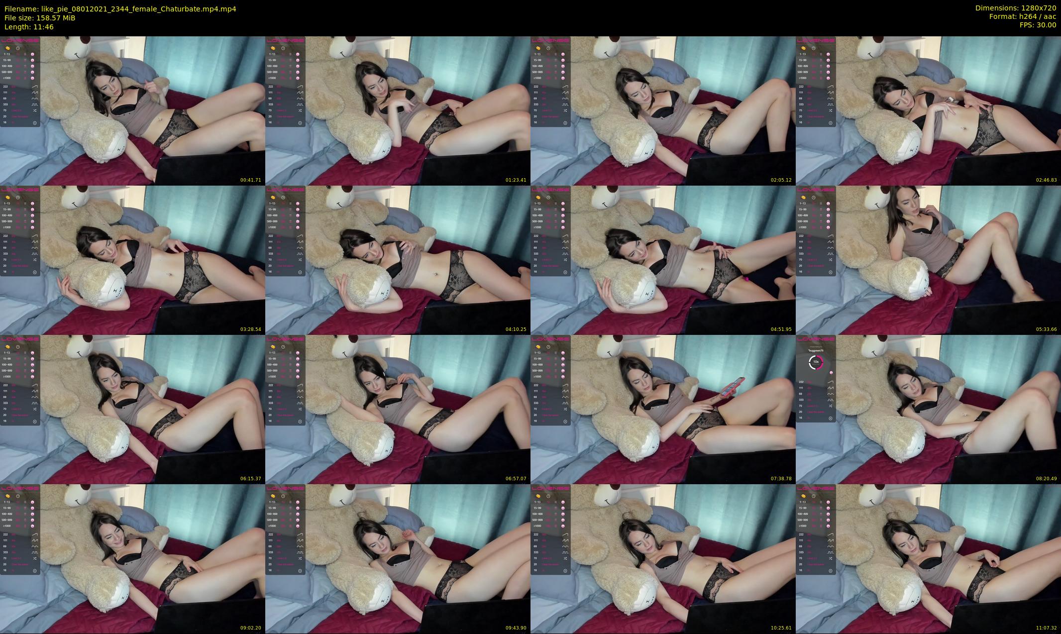 like_pie — 12 minute Chaturbate couple cam show recording, 720p, Jan 8, 2021