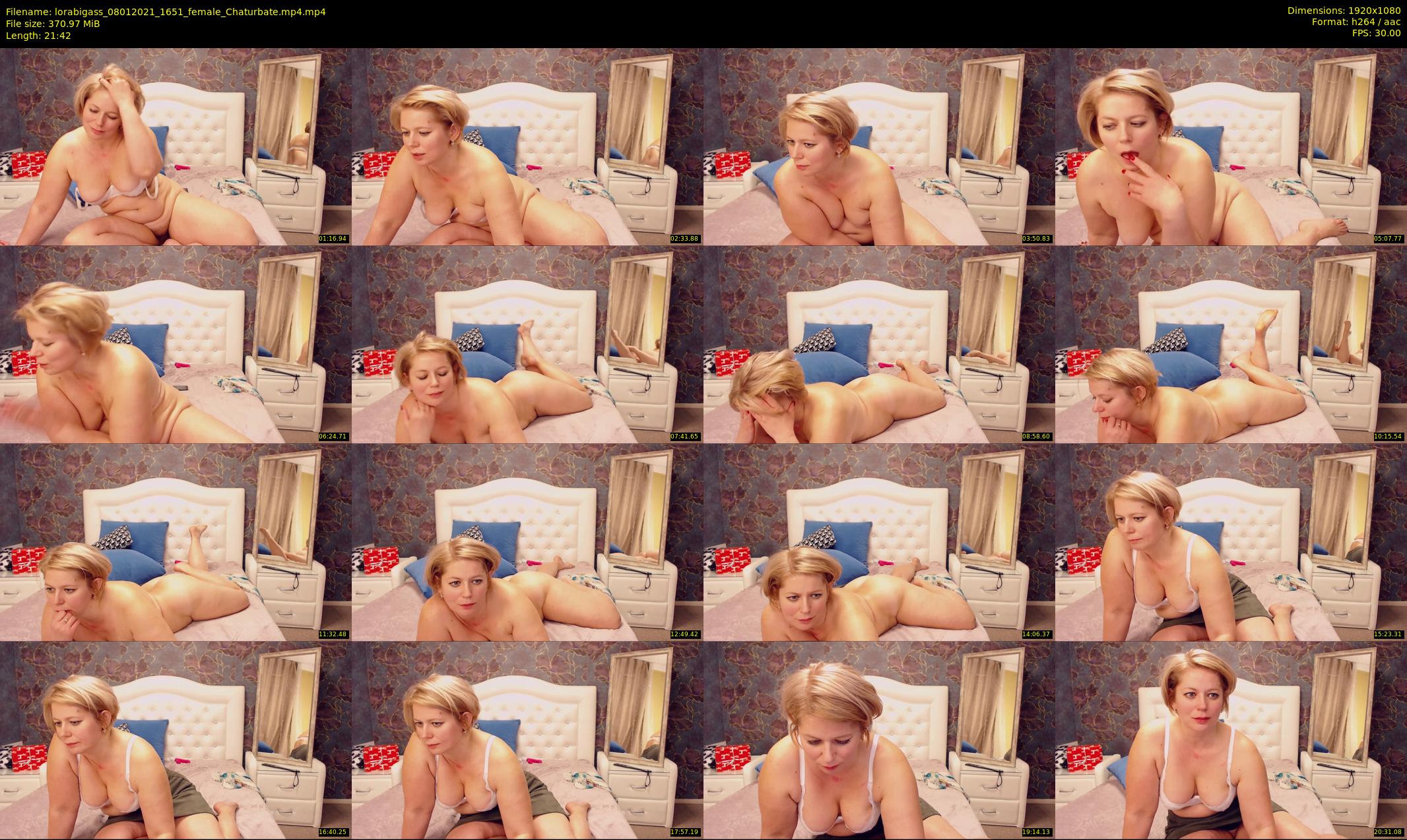 lorabigass — 22 minute Chaturbate female cam show recording, 1080p, Jan 8, 2021