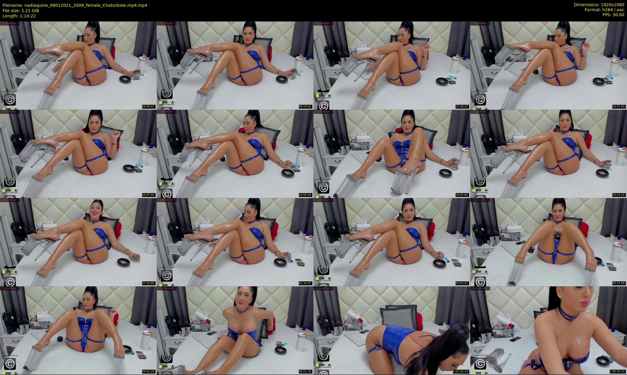 nadiaquine — 71 minute Chaturbate female cam show recording, 1080p, Jan 8, 2021