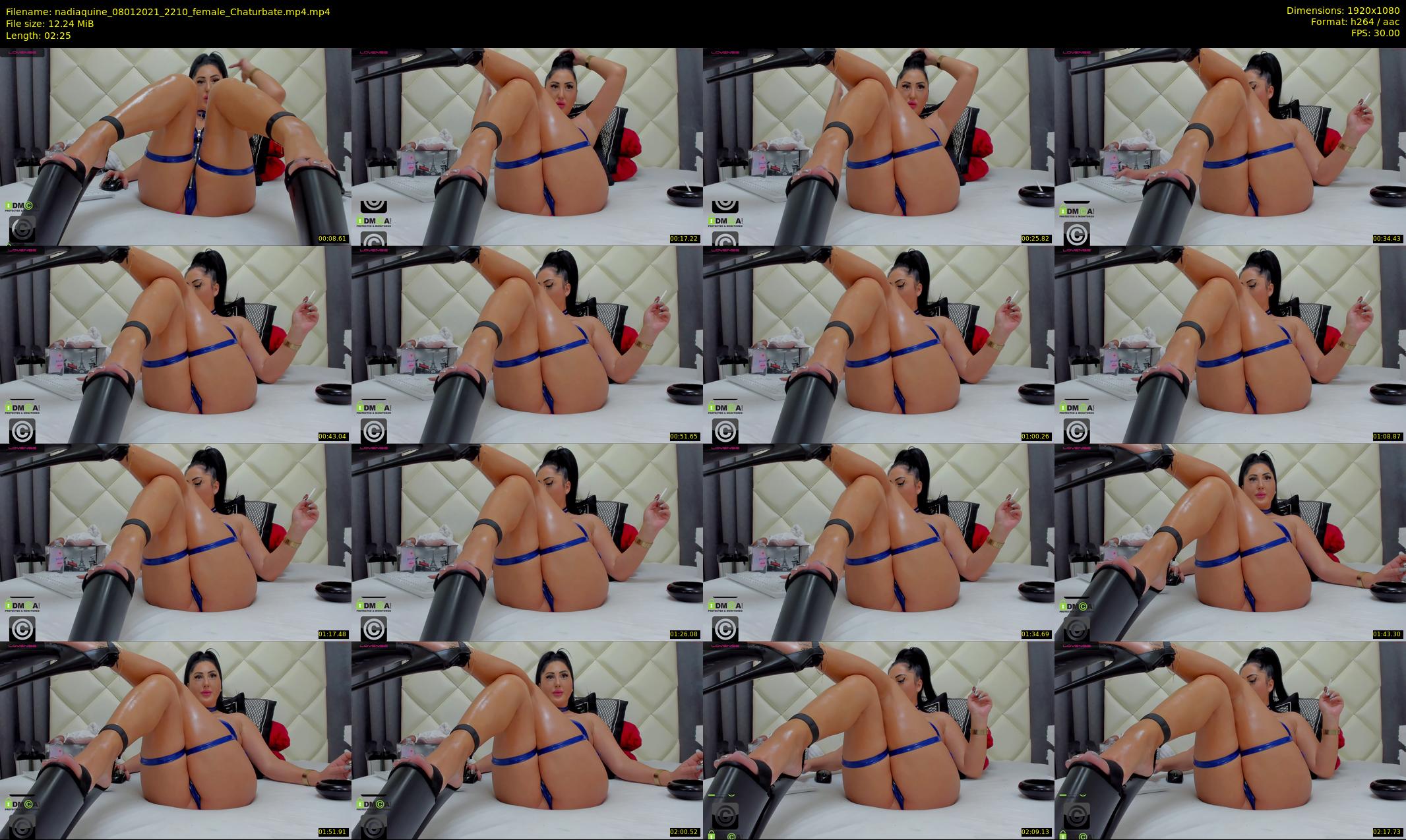 nadiaquine — 3 minute Chaturbate female cam show recording, 1080p, Jan 8, 2021