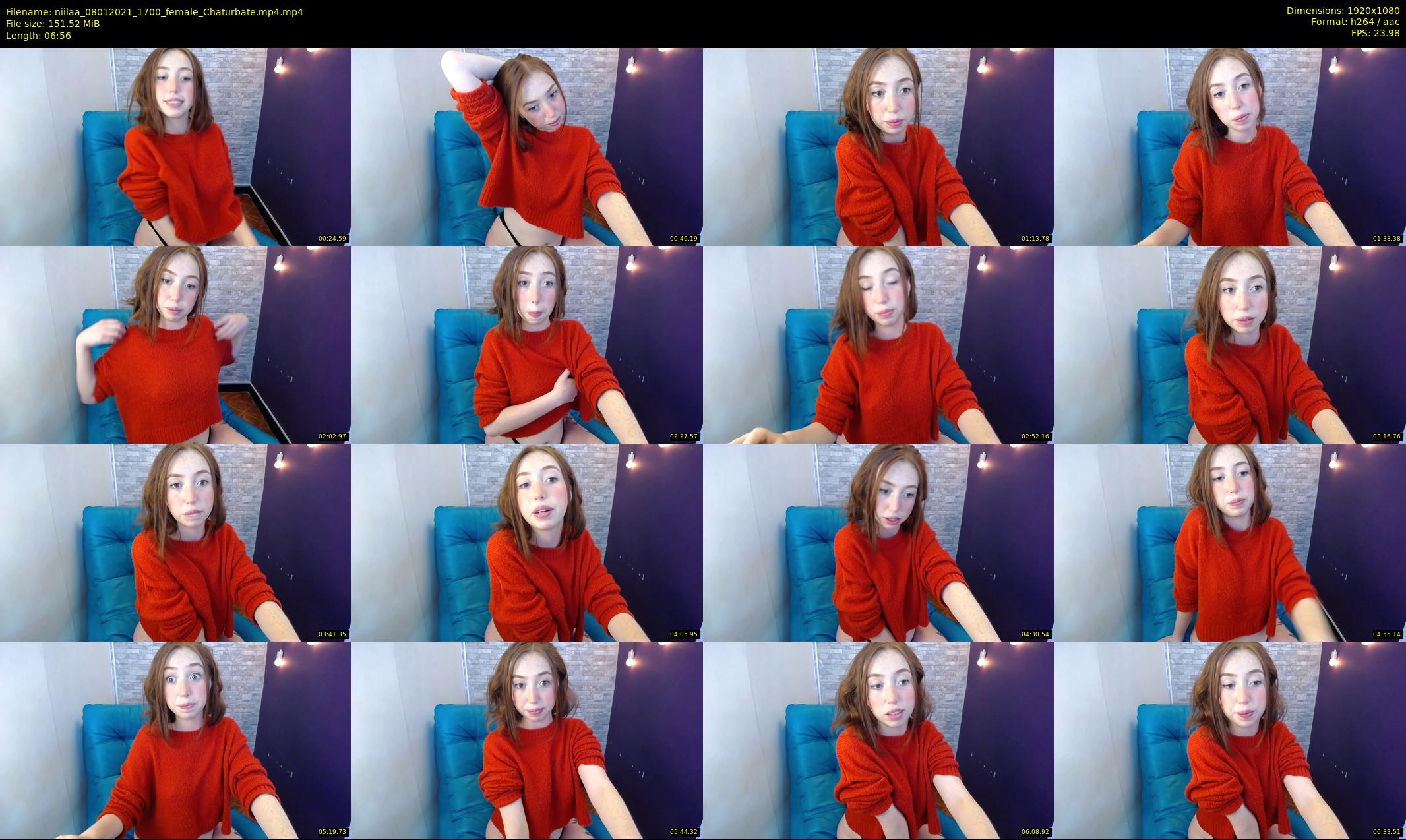 niilaa — 7 minute Chaturbate female cam show recording, 1080p, Jan 8, 2021